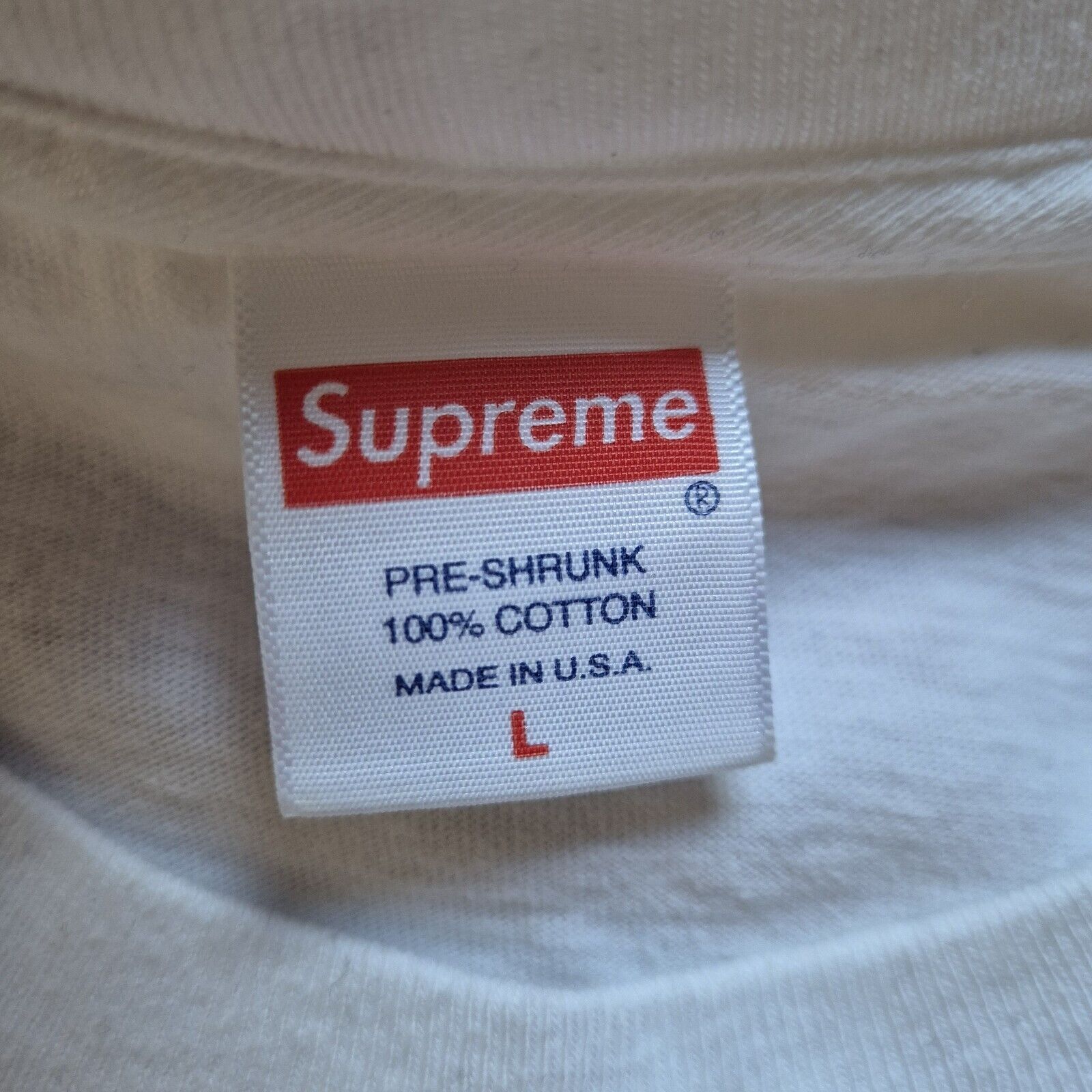 Supreme Supreme x Gucci Mane Beyond Dreams Tee White Large FW16 Size US L / EU 52-54 / 3 - 7 Thumbnail