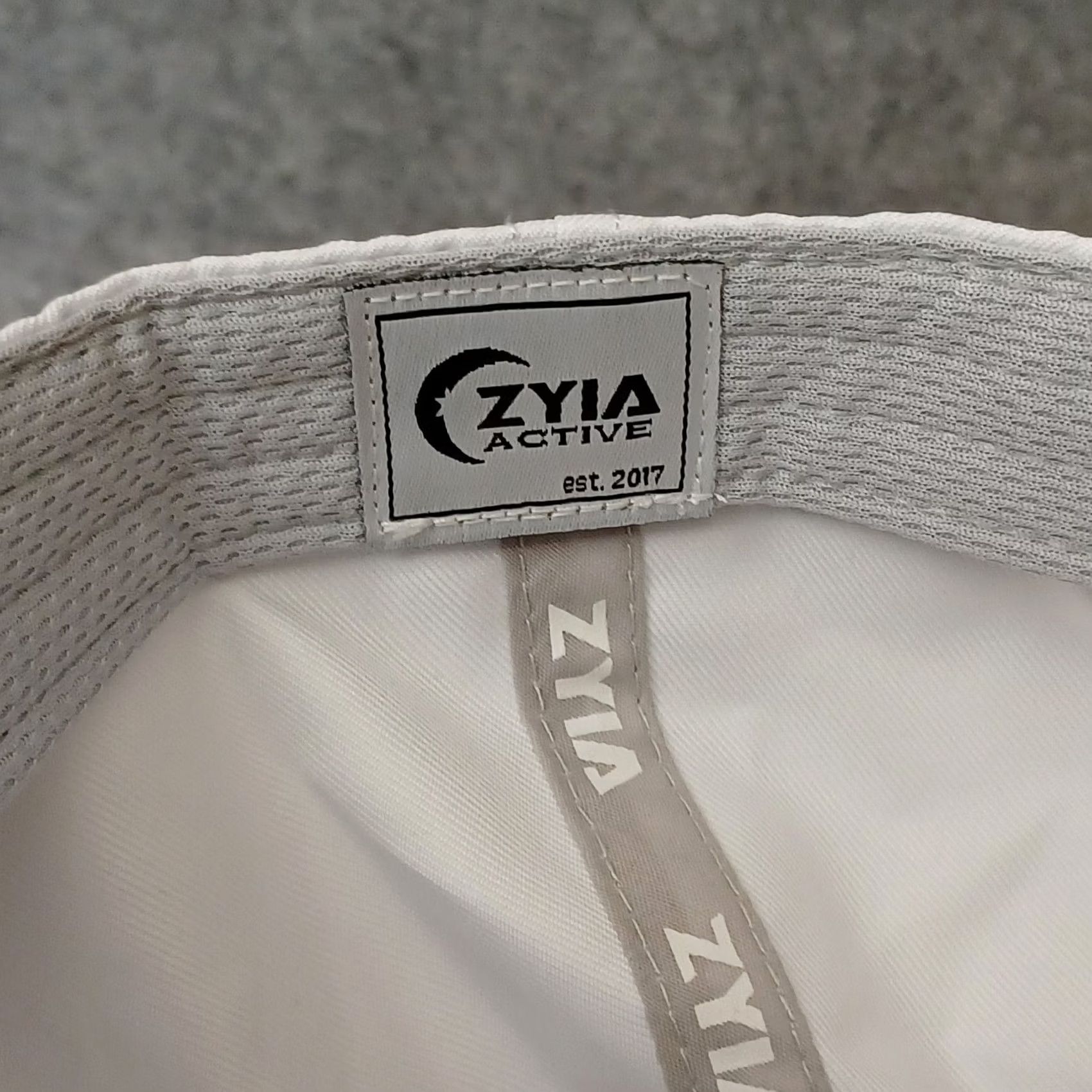 Vintage Zyia Active Womens Adjustable White Classic Baseball Cap Hat Size ONE SIZE - 6 Thumbnail