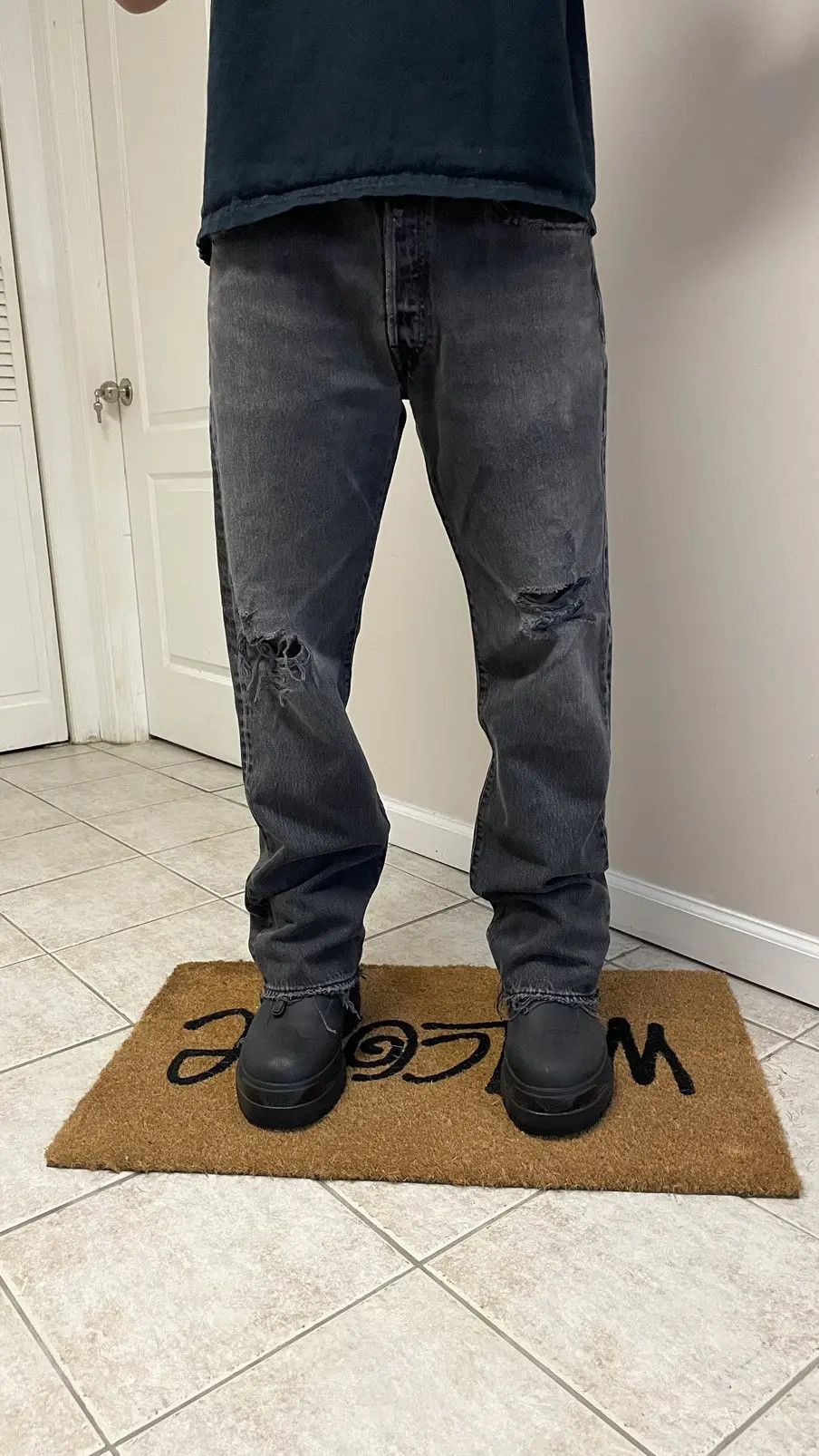 Levi's Vintage Clothing Vintage Levis Washed Black Size US 32 / EU 48 - 1 Thumbnail