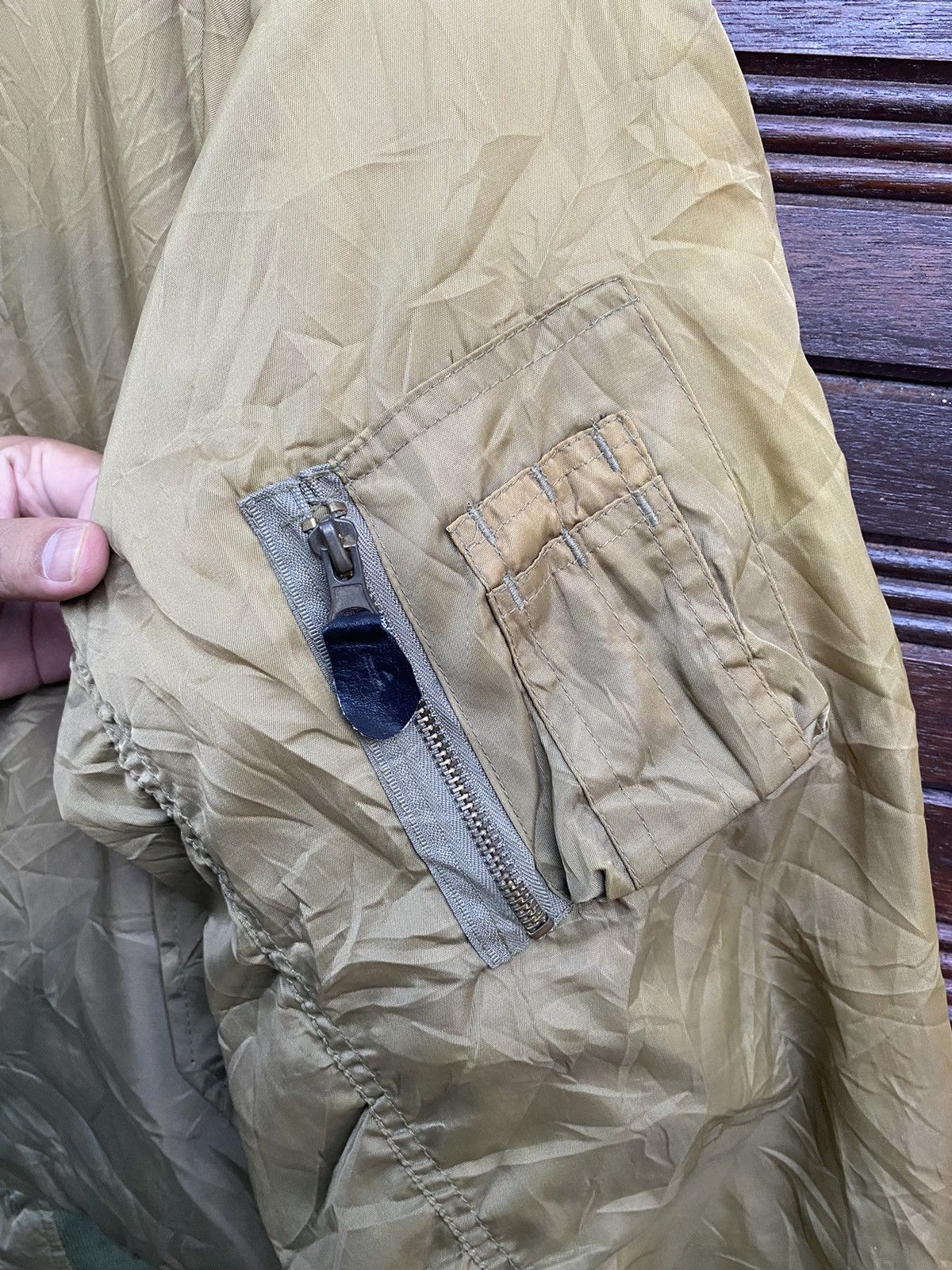 Japanese Brand Vintage Phantom Military Reversible Bomber Jacket Size US L / EU 52-54 / 3 - 6 Thumbnail