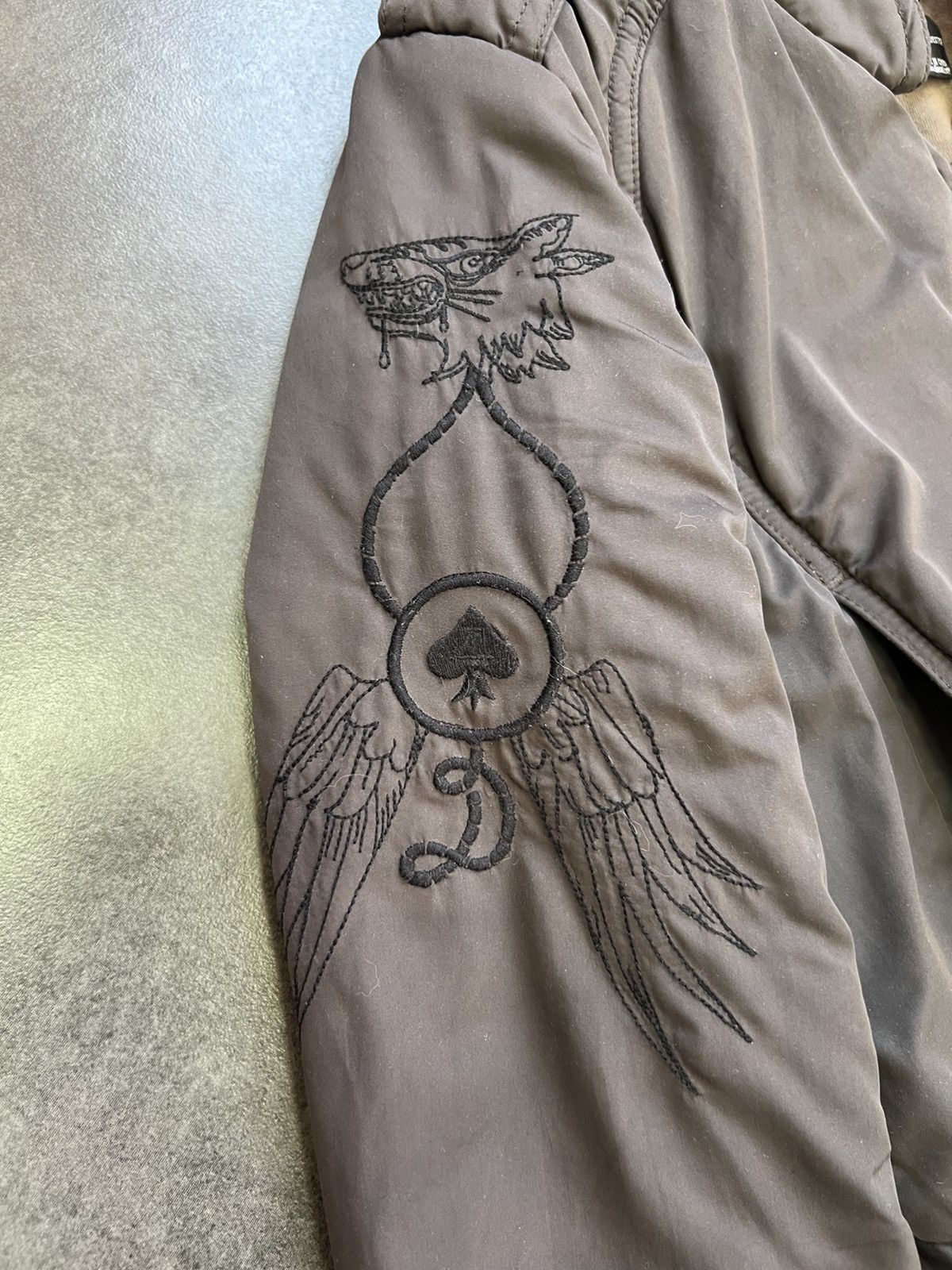 Diesel × Vintage Archive Bandits Diesel Jacket y2k Russian criminal tattoo Size S / US 4 / IT 40 - 4 Thumbnail