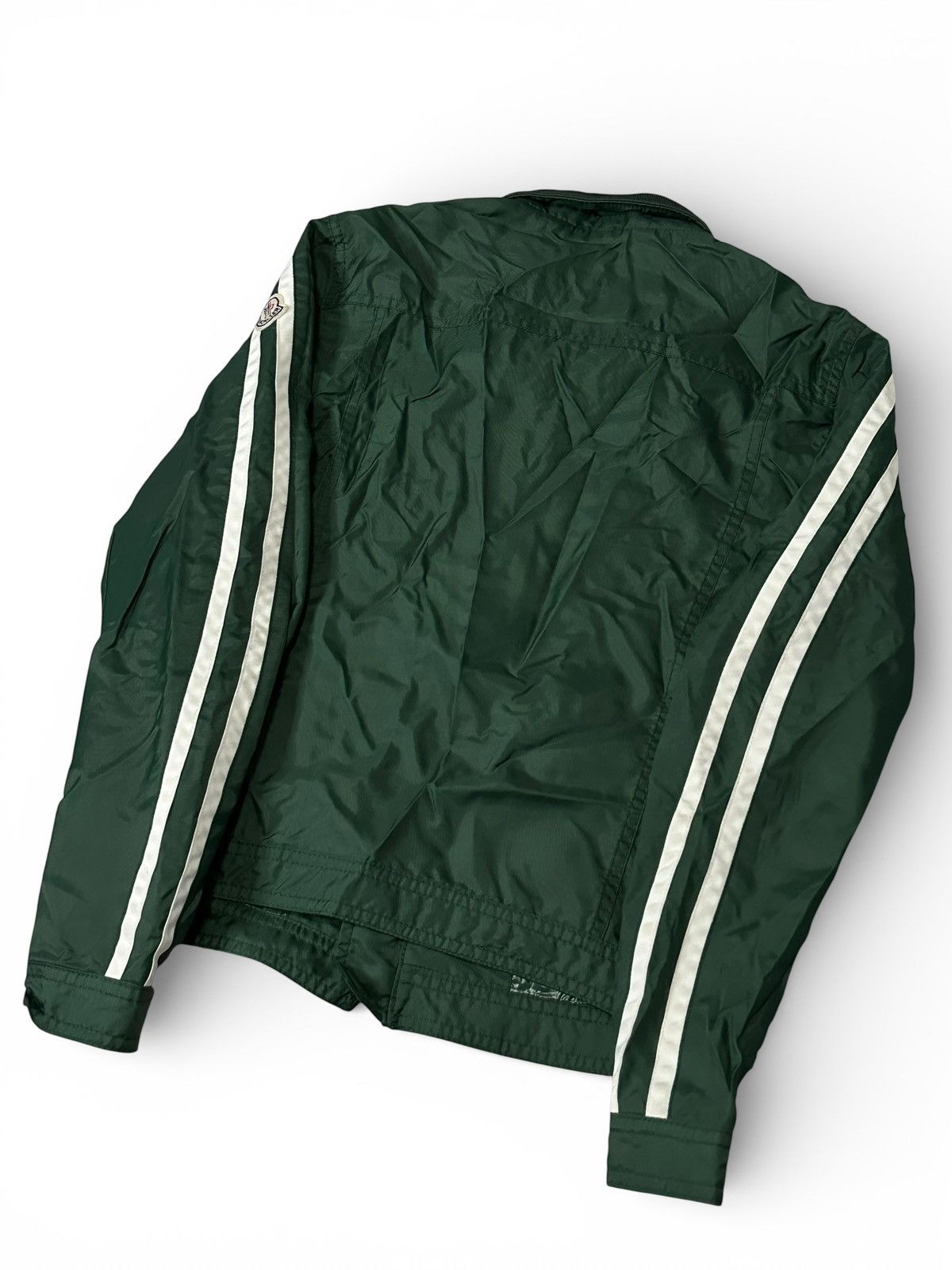 Moncler Vintage MONCLER Emile Green Windbreaker Jacket Size US M / EU 48-50 / 2 - 6 Thumbnail