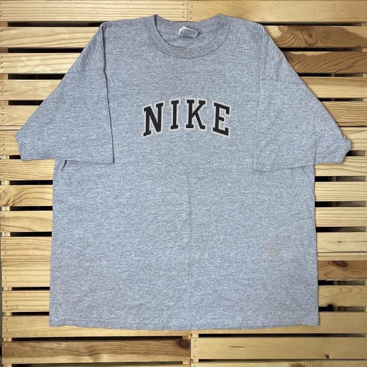 Nike Vintage Nike Gray Tee Size 2XL Size US XXL / EU 58 / 5 - 1 Thumbnail