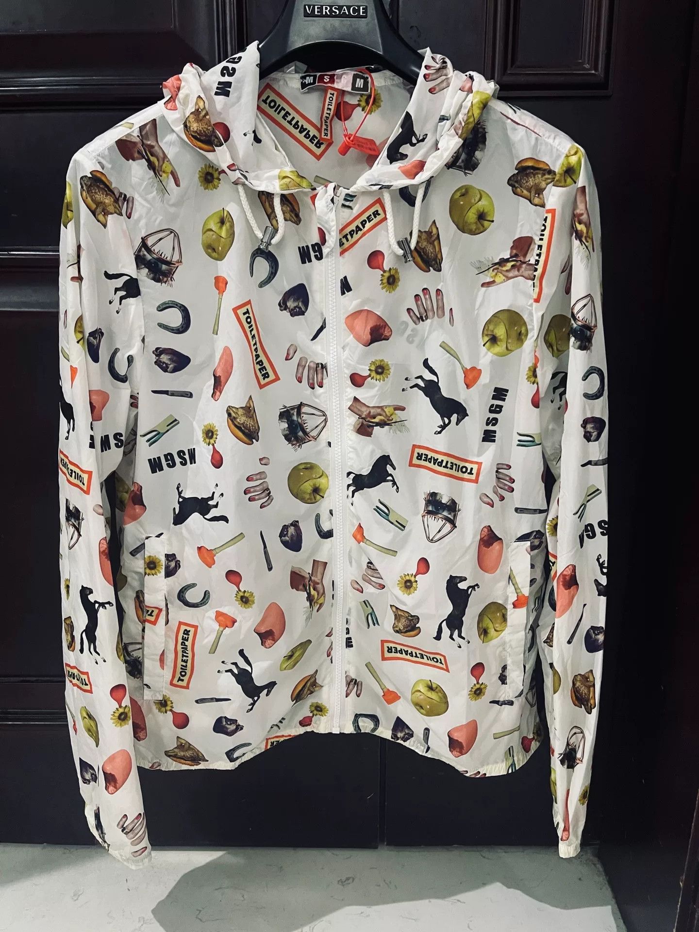 MSGM MSGM Printed Hooded Skin Jacket Size M / US 6-8 / IT 42-44 - 1 Thumbnail