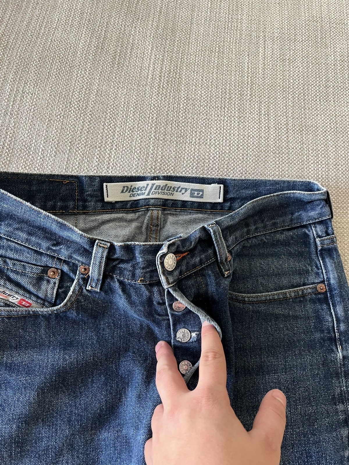 Diesel × Vintage Vintage 💥 Diesel Jeans Pants Size US 32 / EU 48 - 15 Thumbnail