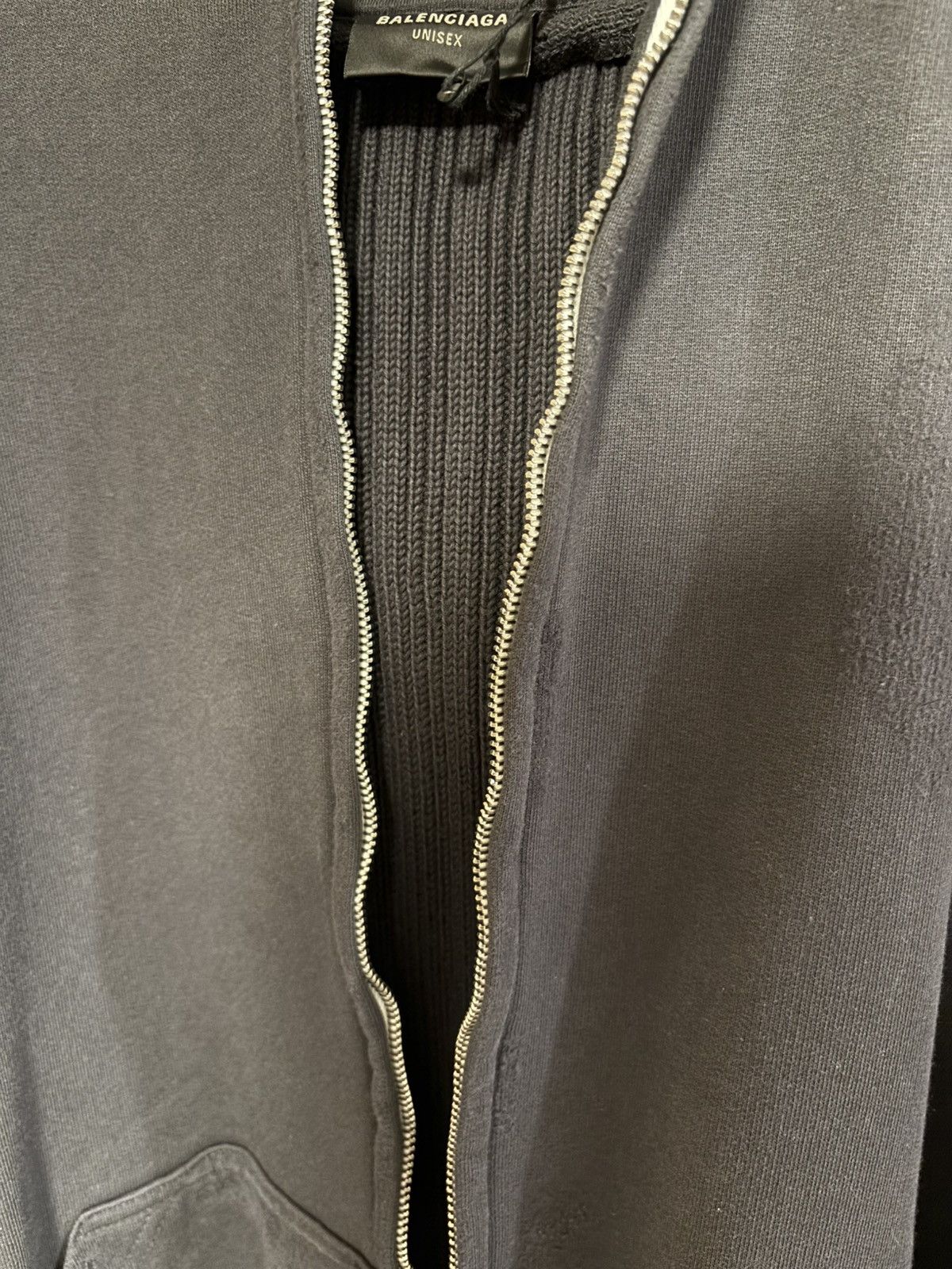 Balenciaga Patched Zip-Up Hoodie Size US M / EU 48-50 / 2 - 3 Thumbnail