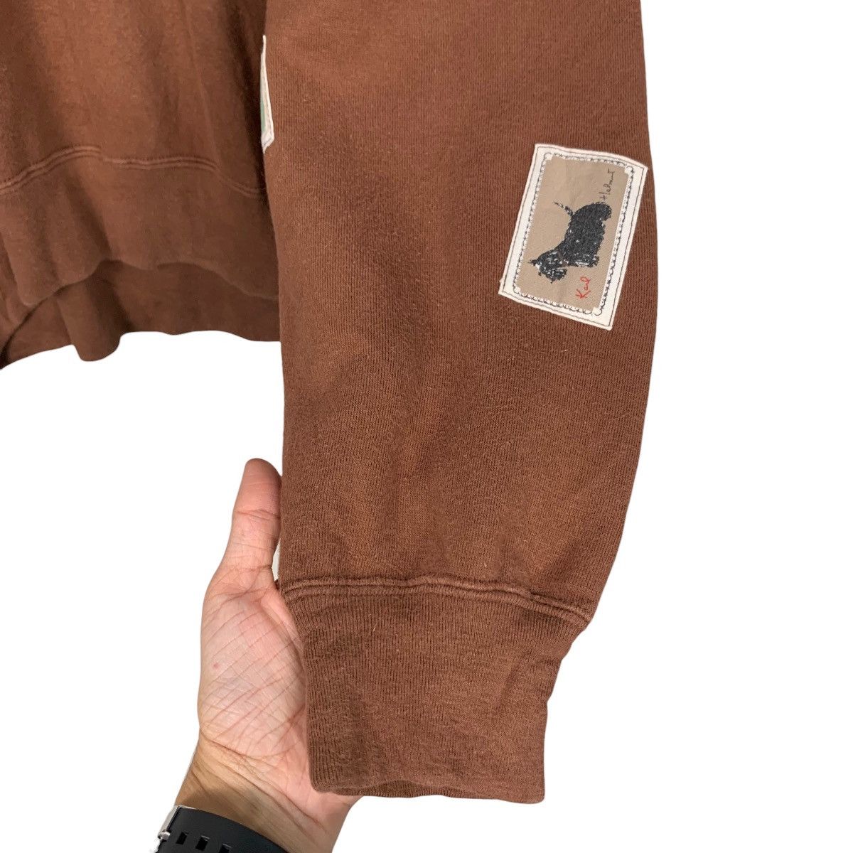 Karl Helmut KARL HELMUT Puppies Logo Crewneck Sweatshirts #1908-C83 Size US M / EU 48-50 / 2 - 9 Thumbnail