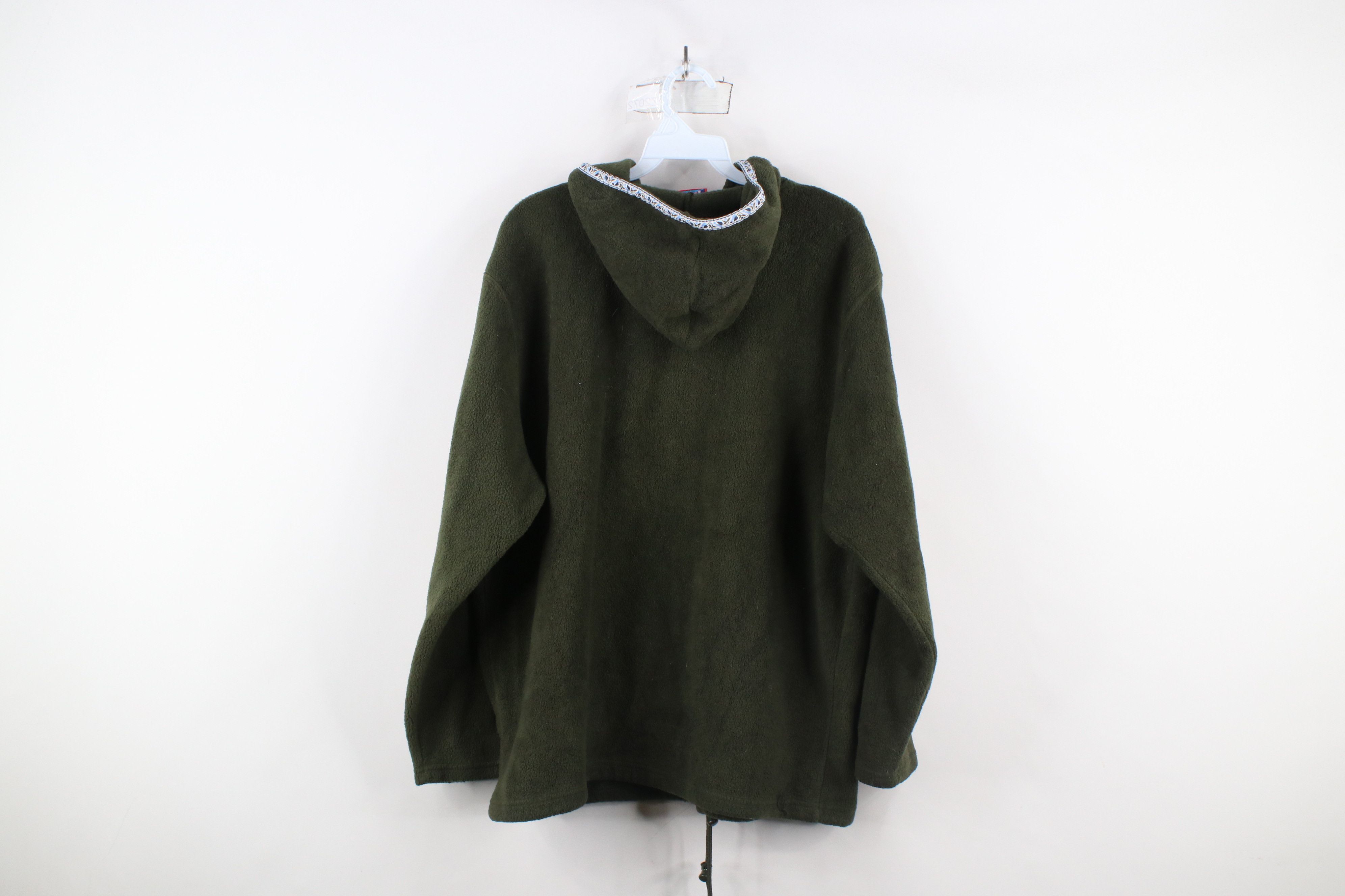 Vintage Vintage 90s Mars Candy Spell Out M&Ms Half Zip Fleece Hoodie Size XL / US 12-14 / IT 48-50 - 10 Thumbnail