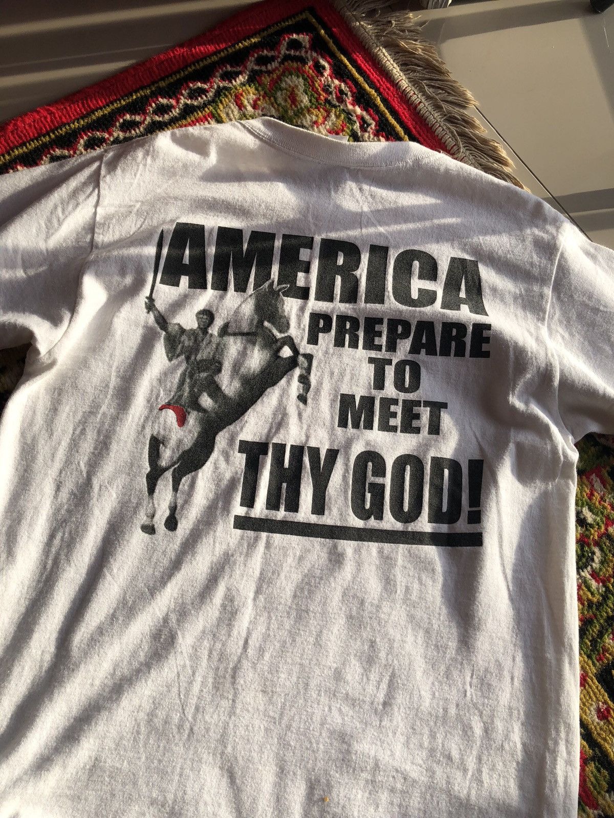 Anvil Vtg Jesus tees 1999 Size US M / EU 48-50 / 2 - 4 Thumbnail