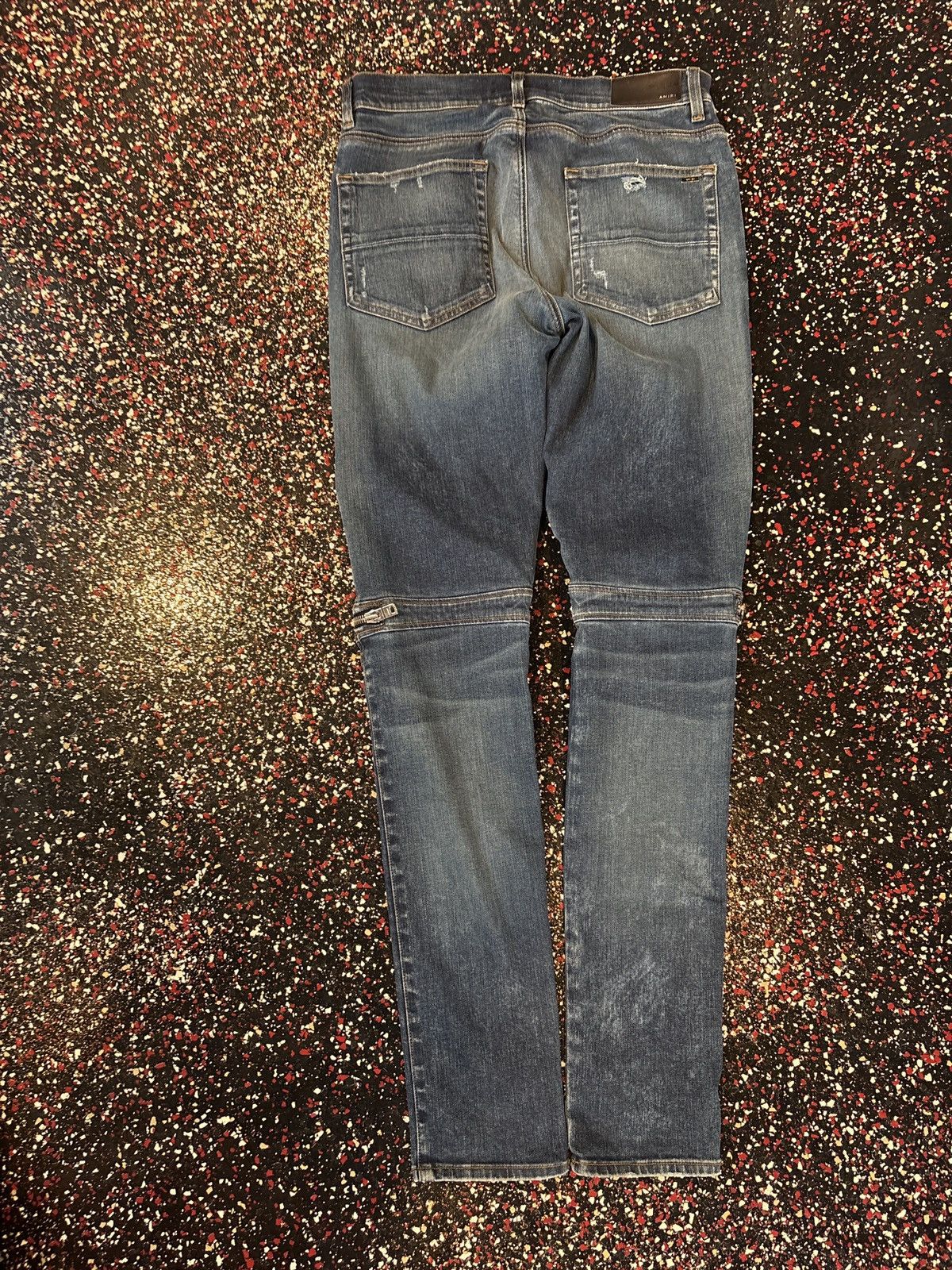 Amiri Amiri Moto Jeans Size US 34 / EU 50 - 2 Thumbnail