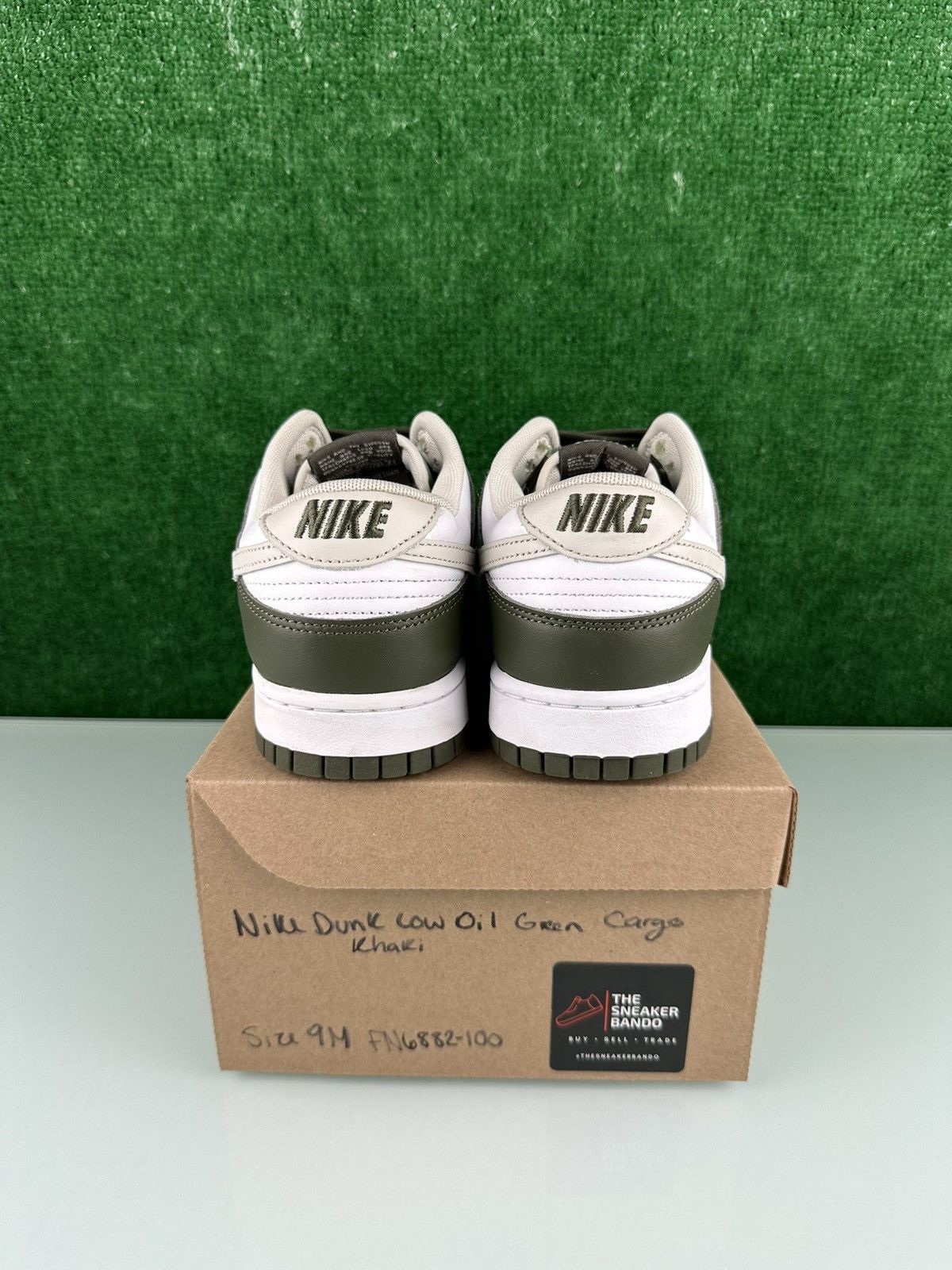 Nike Nike Dunk Low Oil Green Size 9 Size US 9 / EU 42 - 7 Thumbnail