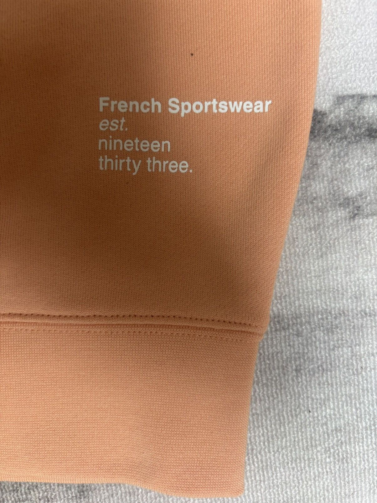 Lacoste Peach Lacoste hoodie size S Size US S / EU 44-46 / 1 - 14 Thumbnail