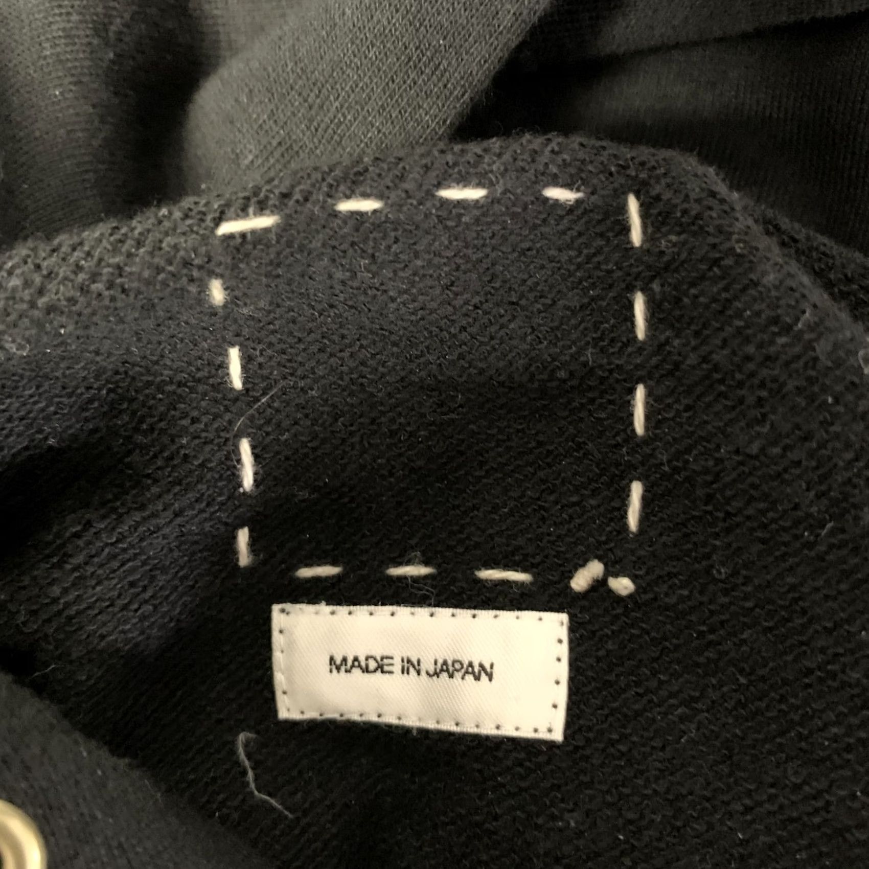 Visvim VISVIM XL Black Wash Cotton Hoodie Sweatshirt Mens Sweater Knit Hoodie Wash Black XL VISVIM Size US XL / EU 56 / 4 - 5 Thumbnail
