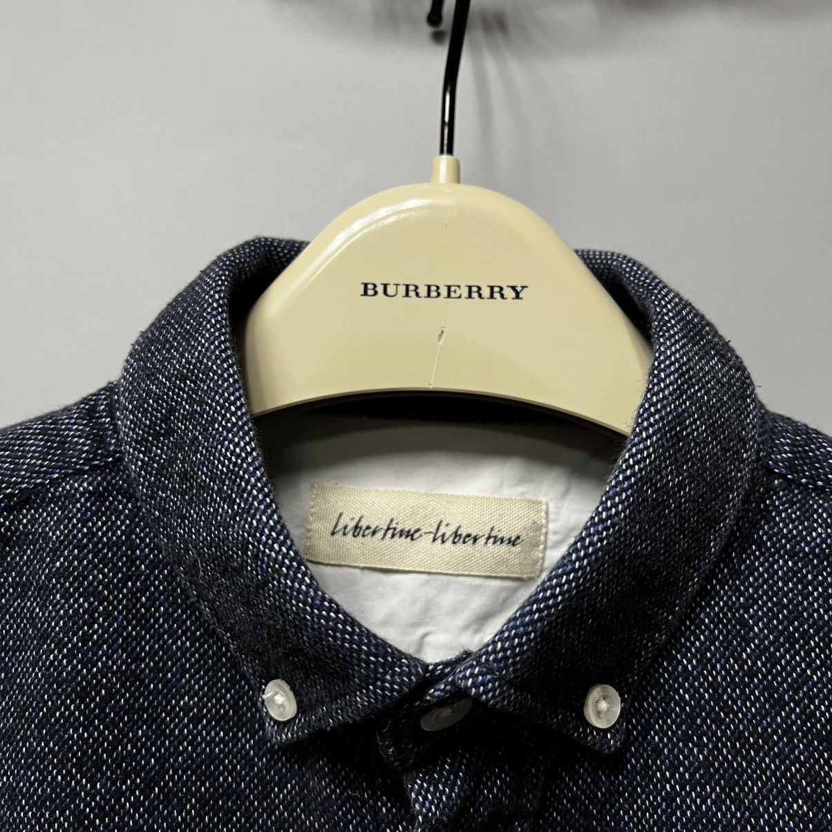 Libertine-Libertine Libertine libertine Hunter Flannel Dark Blue Button Shirt Size US S / EU 44-46 / 1 - 8 Thumbnail