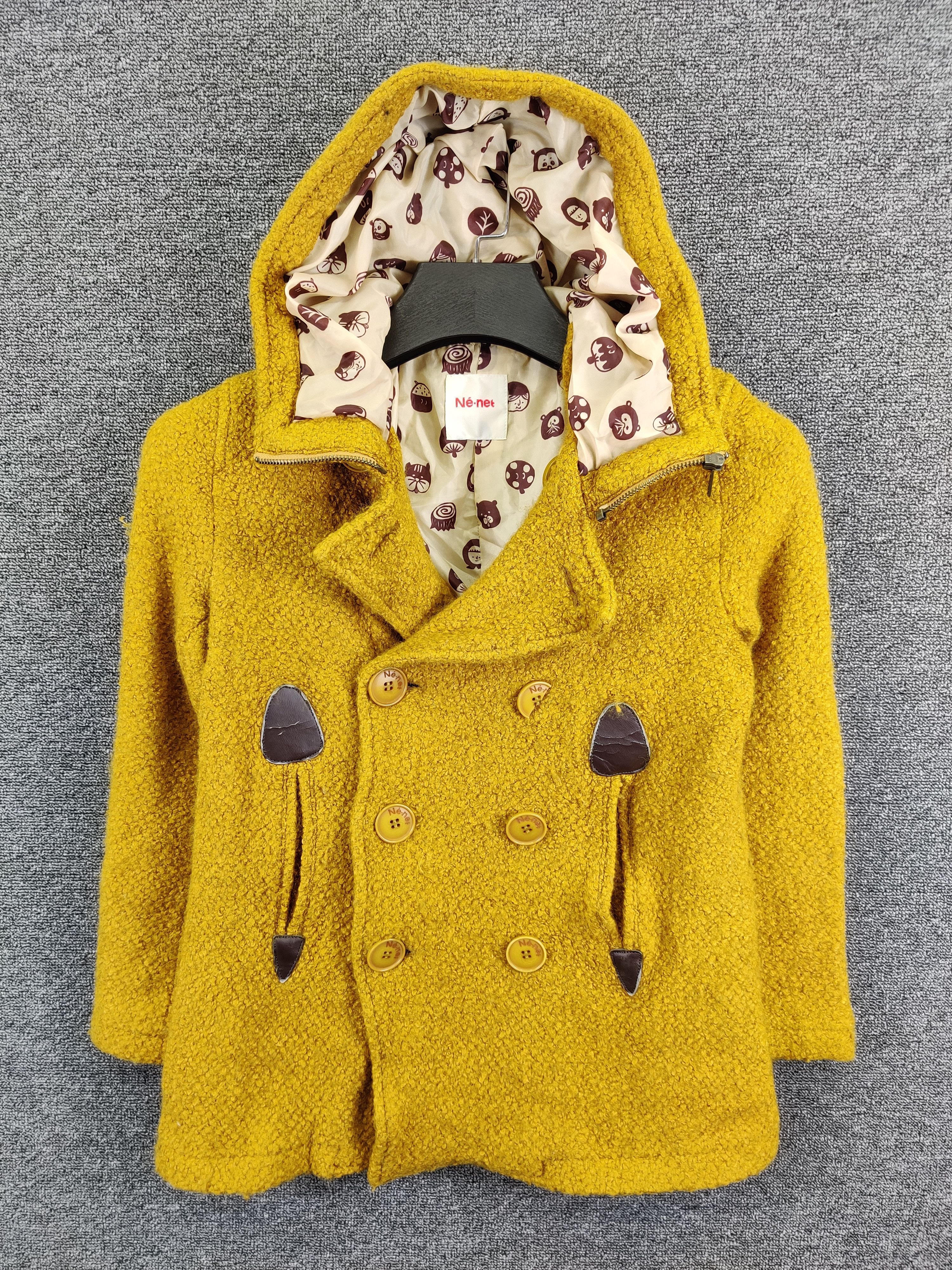Ne-Net Vintage Ne-net Issey Miyake Double Breasted Coat Size US S / EU 44-46 / 1 - 1 Thumbnail