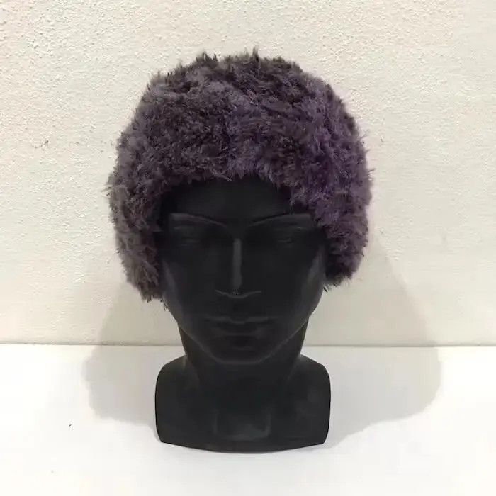 Japanese Brand Mohair Japanese Brand Fleece Beanie Hat Size ONE SIZE - 3 Thumbnail