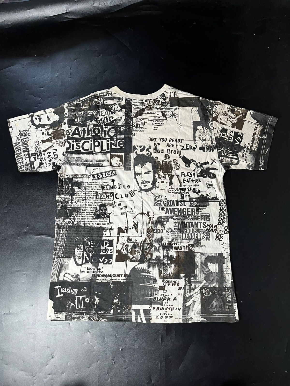 Band Tees × Japanese Brand × Vintage this is tshirt punk nazi from Japanese brand Size US L / EU 52-54 / 3 - 2 Thumbnail