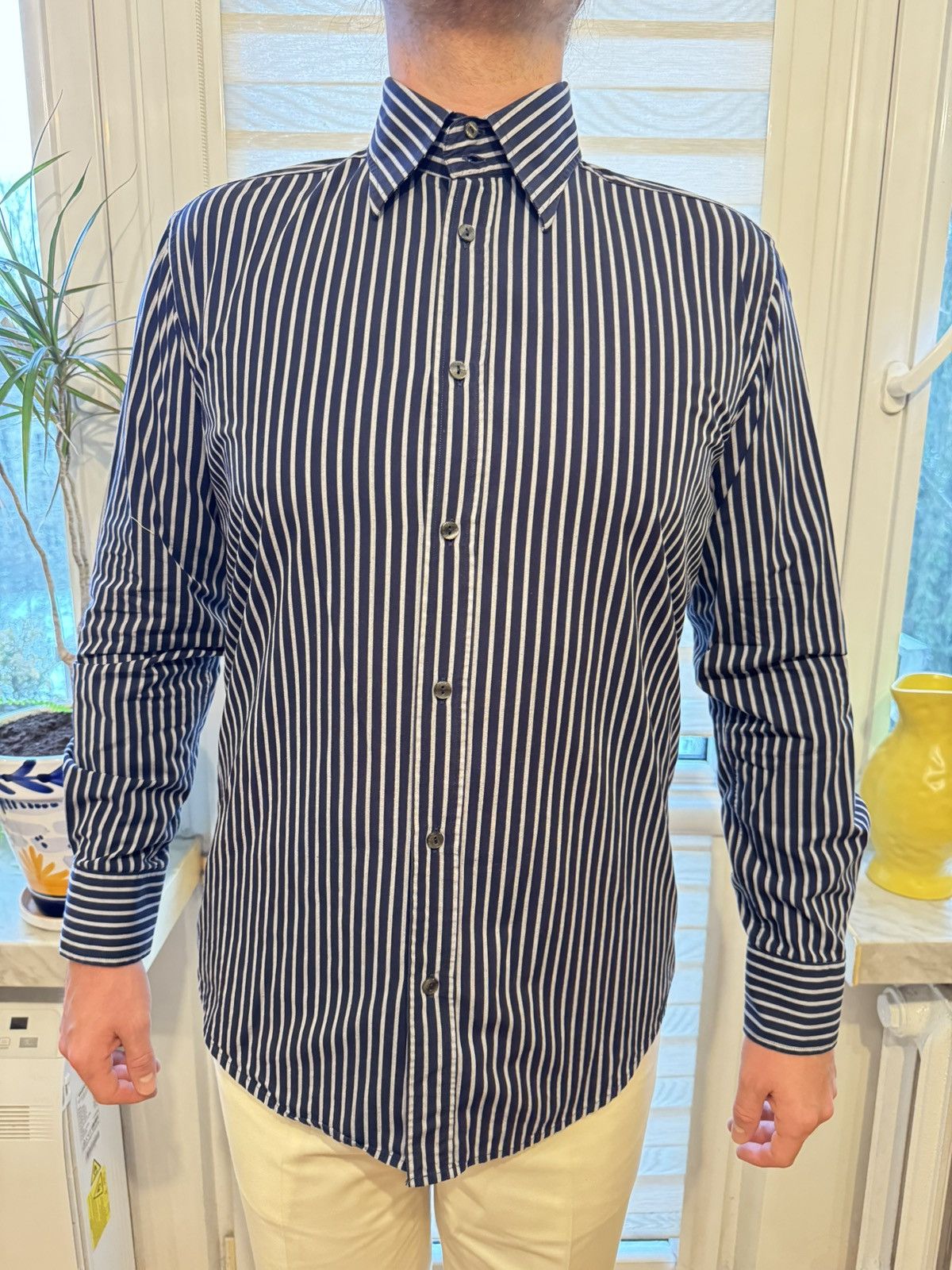 Dolce & Gabbana Dolce & Gabbana- cotton shirt Size 42L - 8 Thumbnail