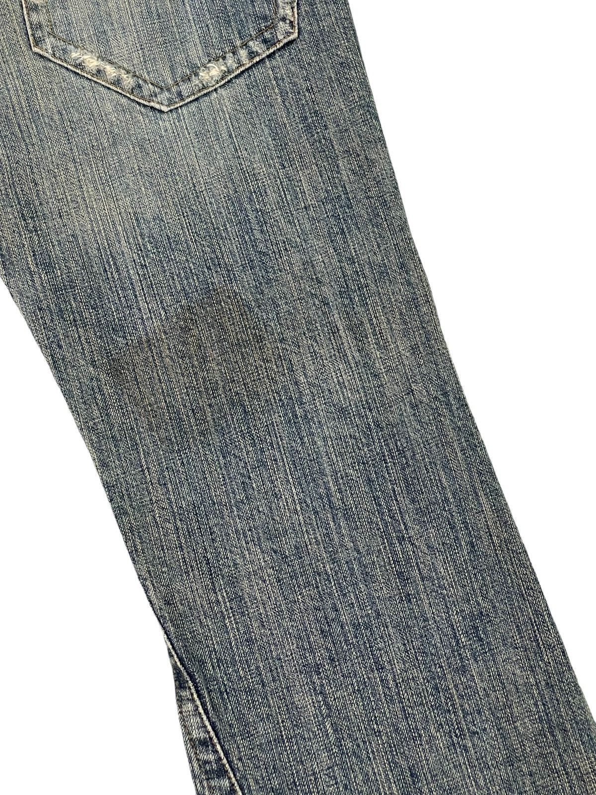 Tornado Mart Flare Jeans Tornado Mart Distress Low Rise Boot Cut 6🟦5 Size US 30 / EU 46 - 17 Thumbnail