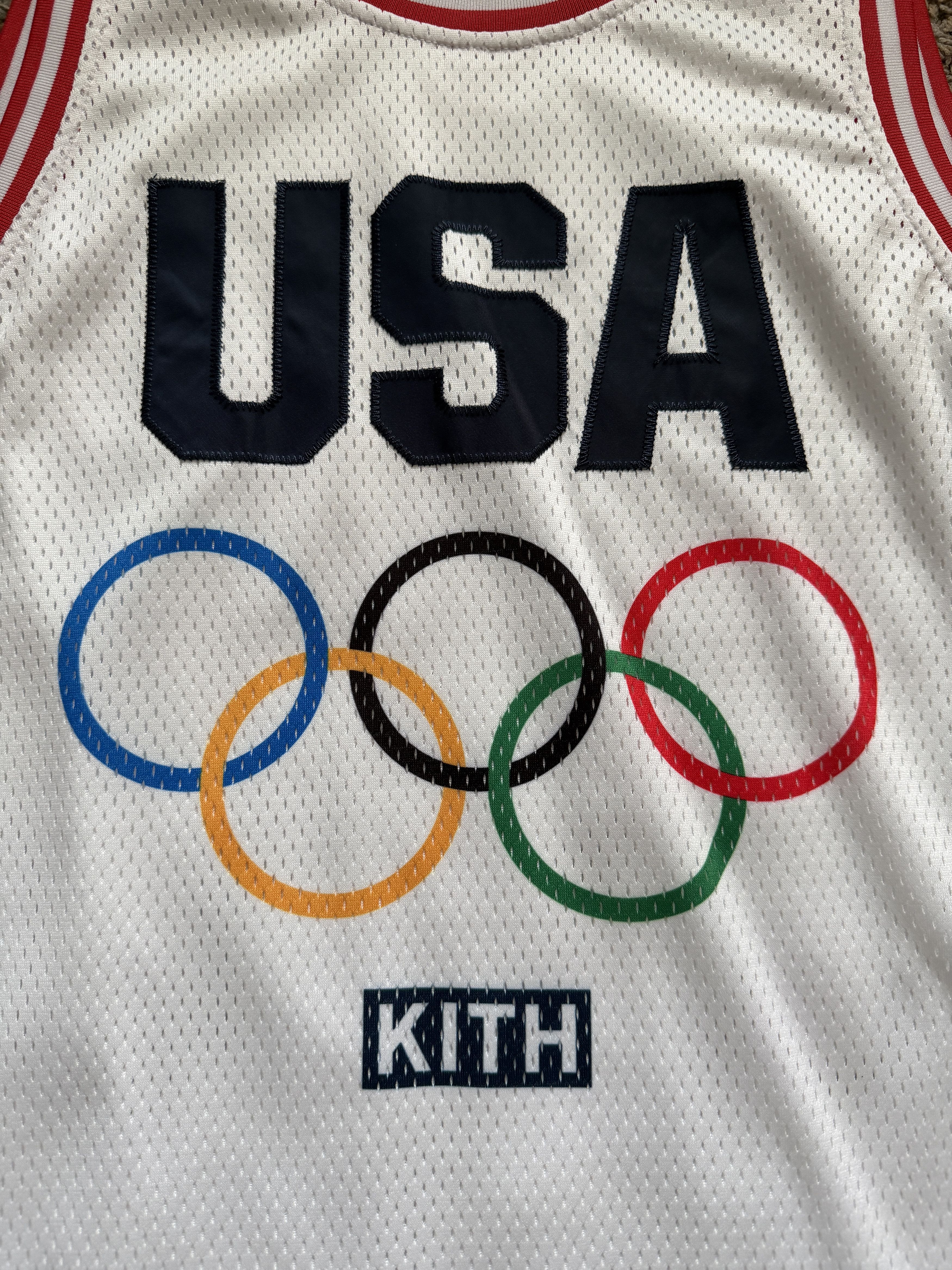 Kith Kith for Team USA 2020 Olympics Basketball Jersey Size US M / EU 48-50 / 2 - 3 Thumbnail