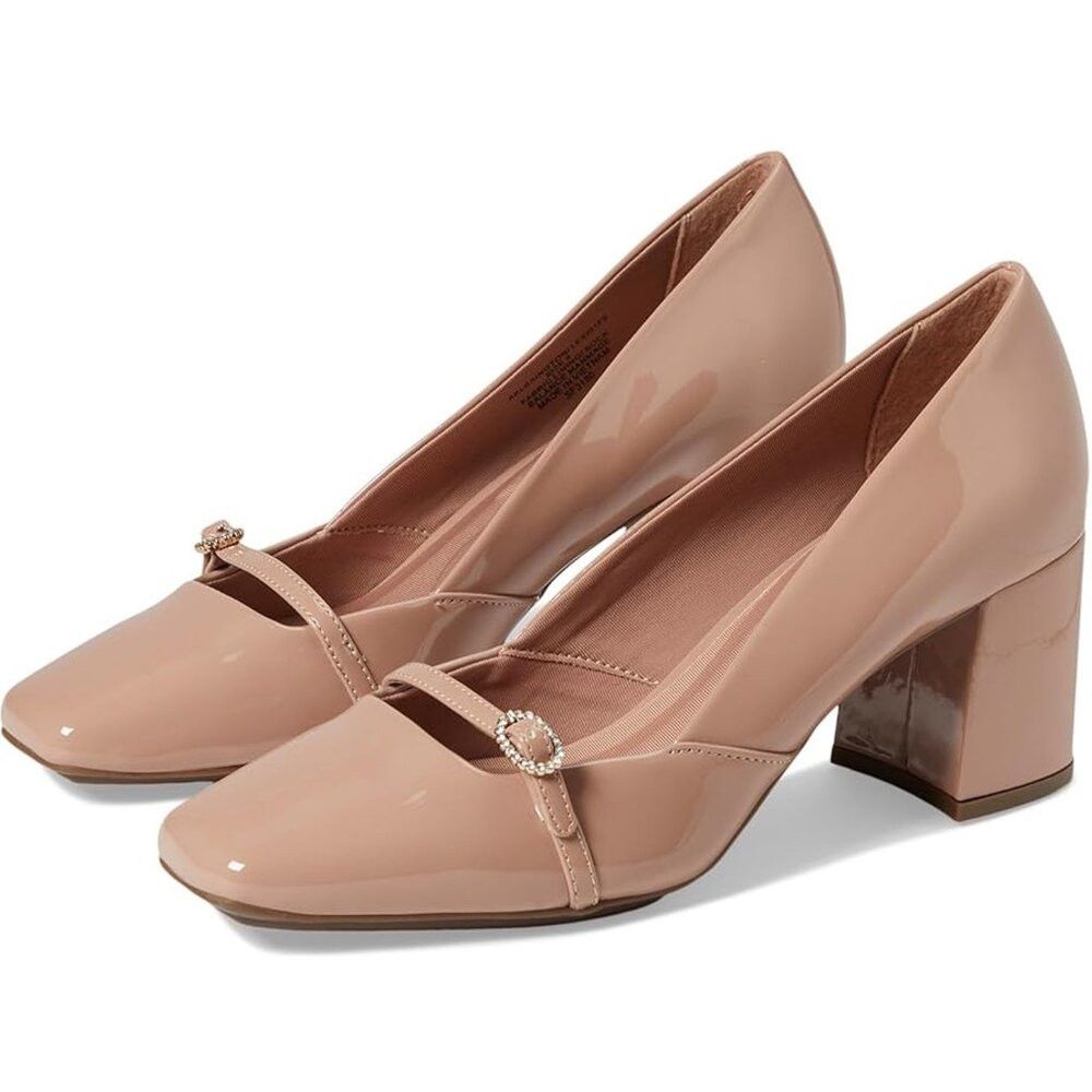 Anne Klein New Anne Klein Lexington Slingback Heel Shoes In Natural Pa Size US 10 / IT 40 - 1 Thumbnail