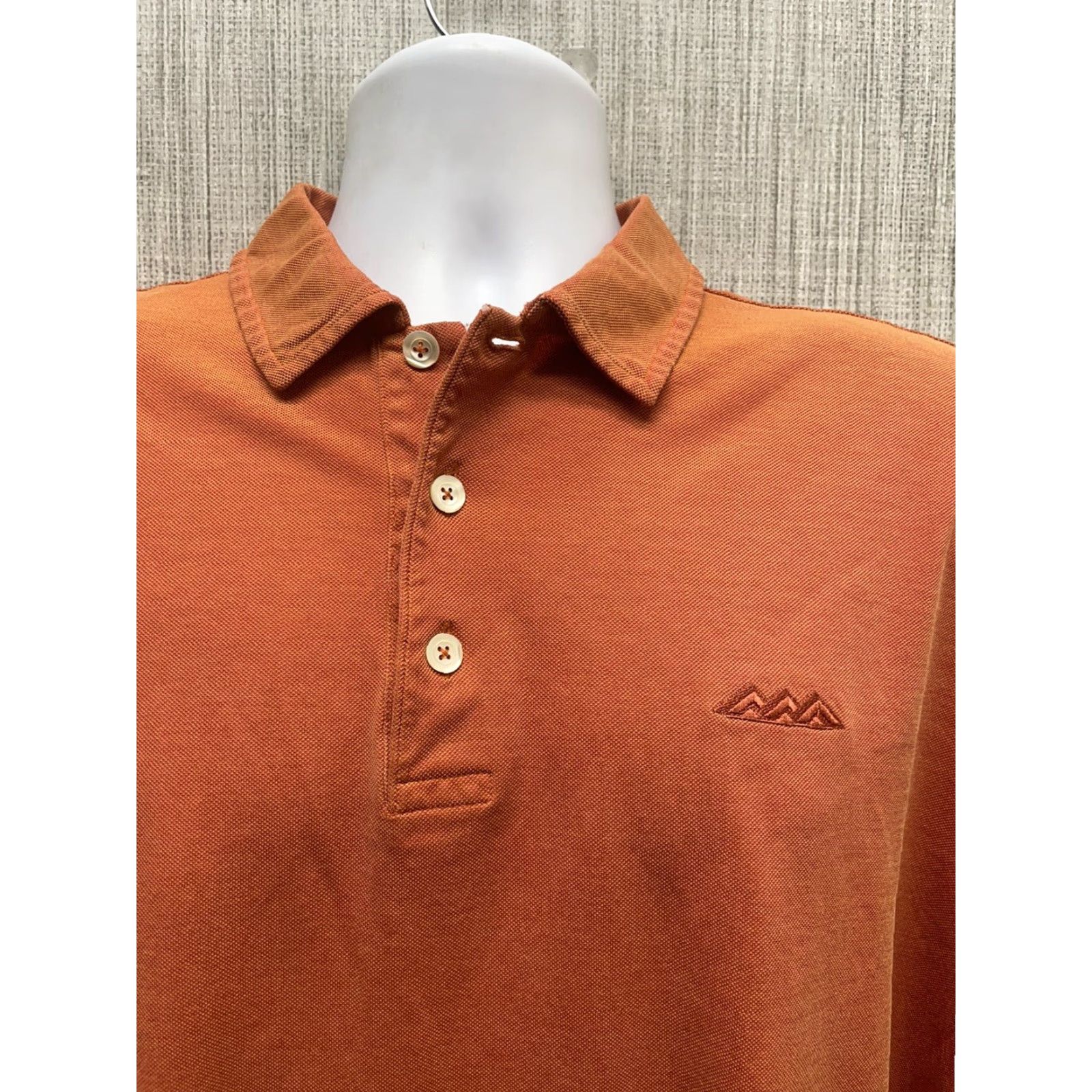 Vintage Marbas Pure Cotton Orange Golf Polo Mens XL Size US XL / EU 56 / 4 - 2 Thumbnail