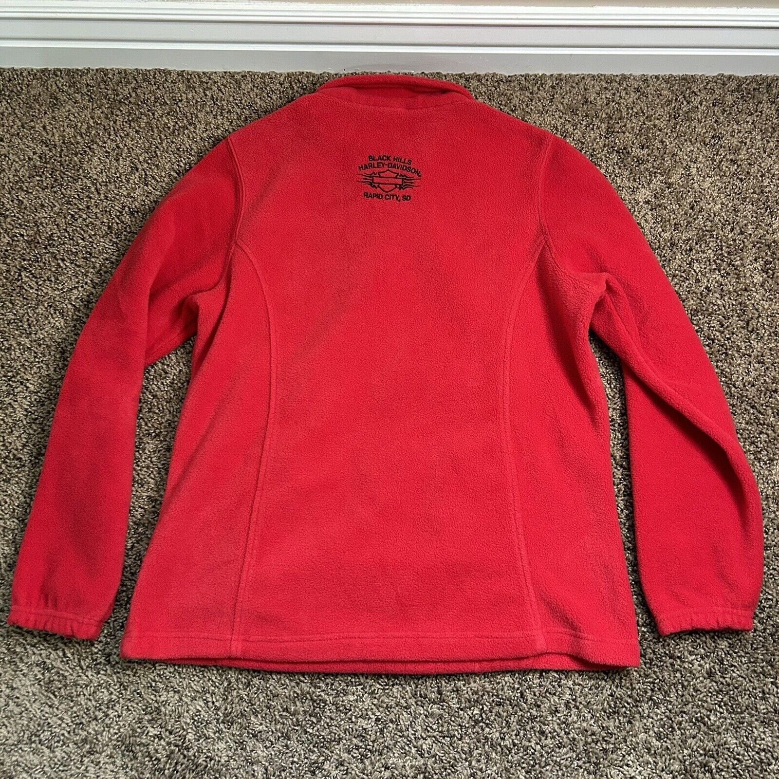 Harley Davidson Harley Davidson Women's 1/4 Zip Fleece/ Jacket size Large Size L / US 10 / IT 46 - 10 Thumbnail