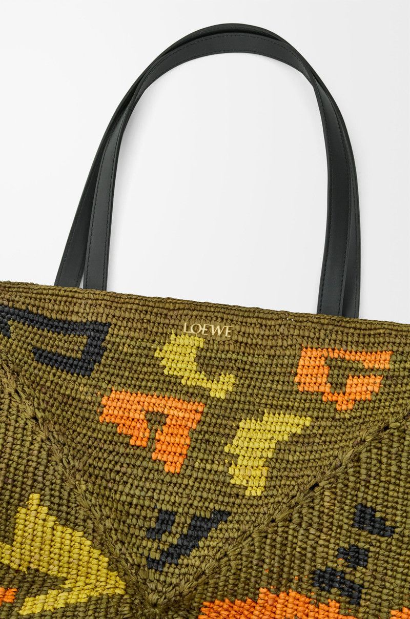 Loewe o1in1g0426 Size: OS/ Large Puzzle Fold Tote Bag Multicolor Size ONE SIZE - 8 Thumbnail