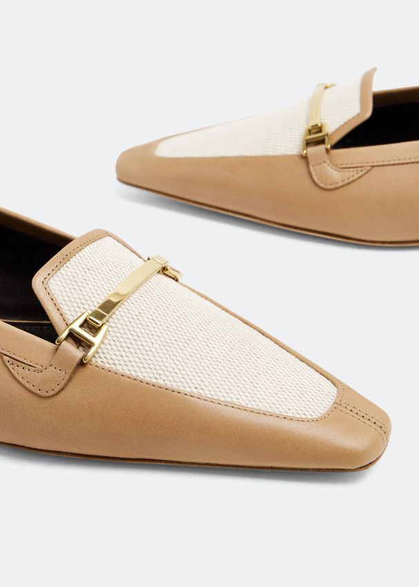 Saint Laurent Paris o1s1wg110225 731510 Chris Slippers Loafers Vegetable Tanned Size US 9 / IT 39 - 2 Thumbnail