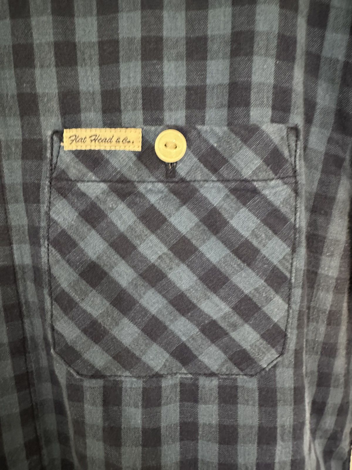 The Flat Head The Flat Head Linen button up shirt Size US XL / EU 56 / 4 - 3 Thumbnail