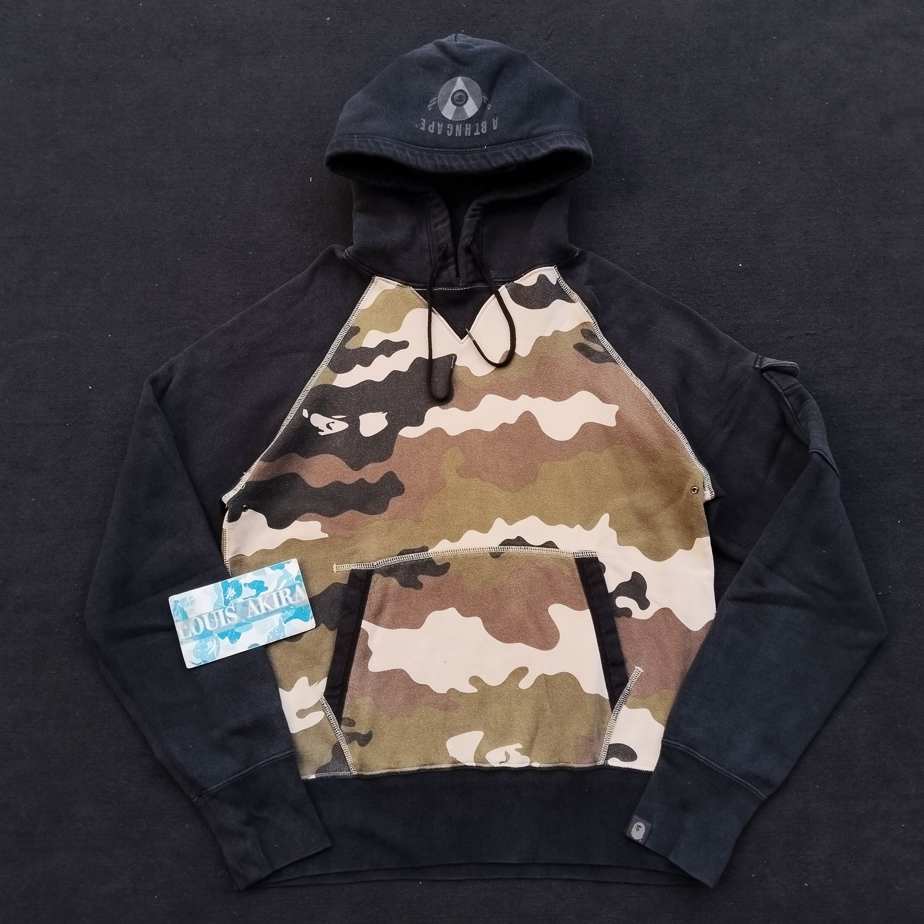 Bape 2012 Woodland Camo Pullover Hoodie Size US M / EU 48-50 / 2 - 1 Thumbnail