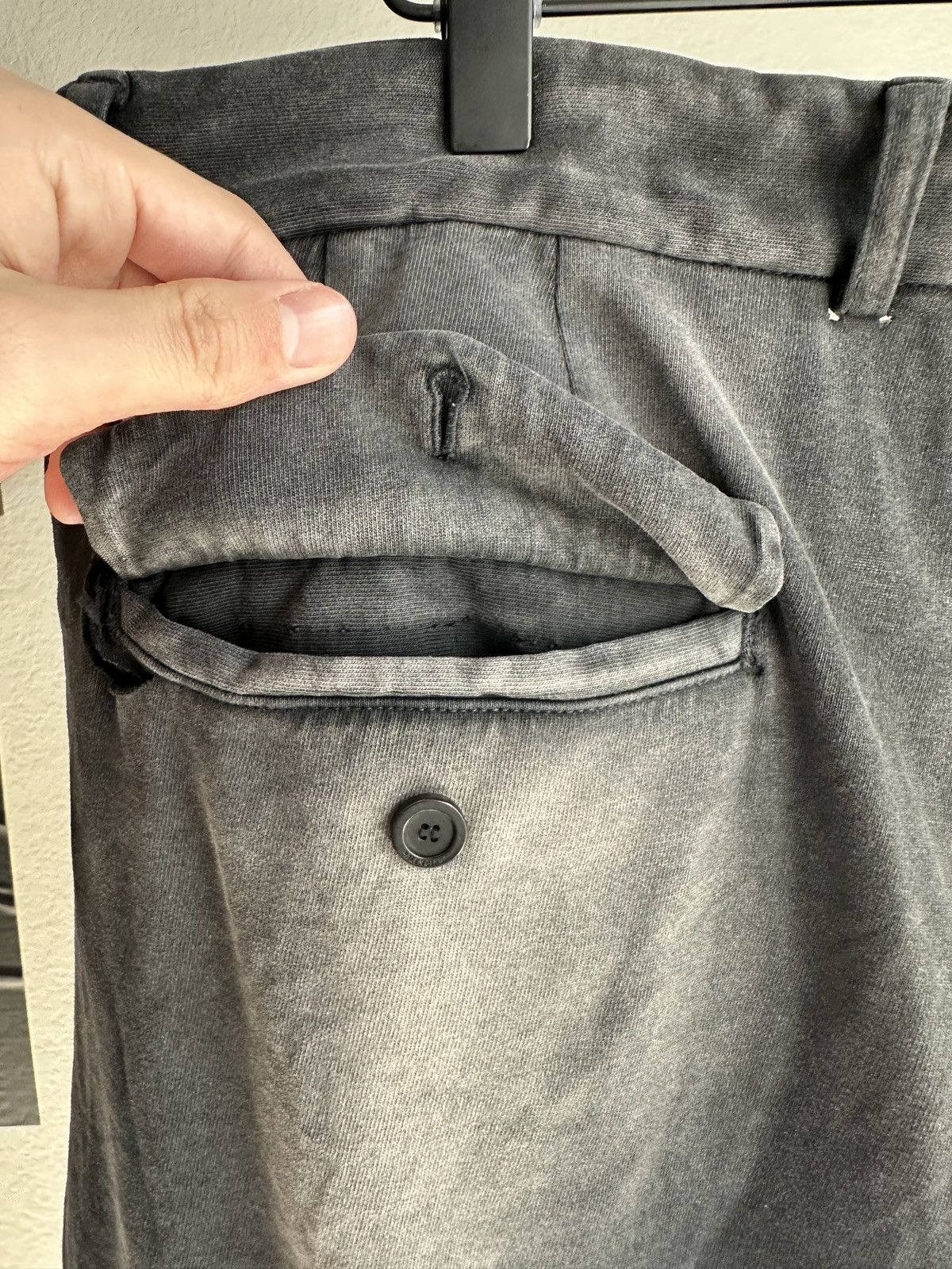 Balenciaga Trompe L’oeil Washed Grey Sweatpants Size US 34 / EU 50 - 6 Thumbnail