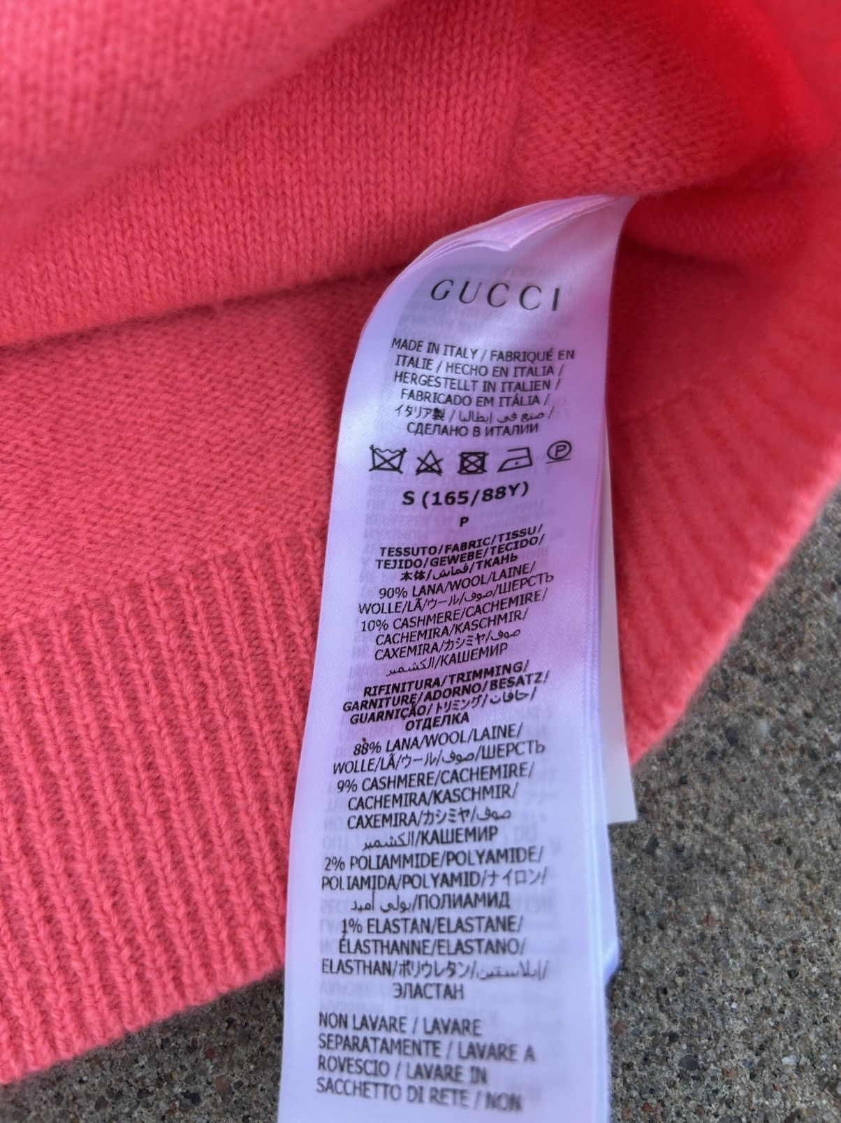 Gucci Wool Mohair Cashmere Cardigan Size S / US 4 / IT 40 - 5 Thumbnail