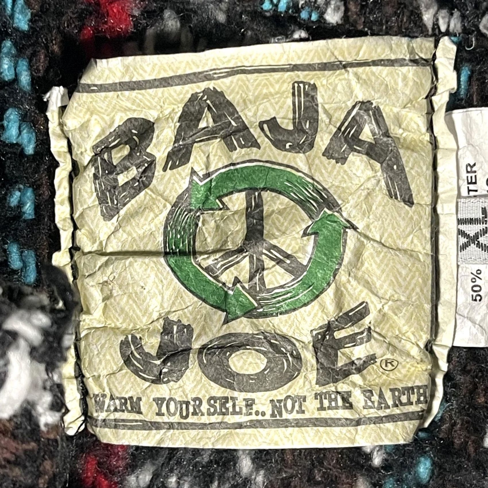 KangaROOS Baja Joe Hoodie Mens XL Black White Stripe Pullover Kangaroo Pocket Multicolor Accent Pattern Knit Fabric Size US XL / EU 56 / 4 - 5 Thumbnail