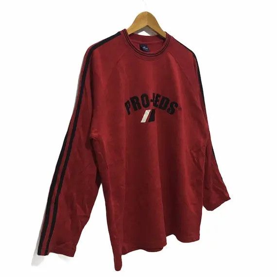 Pro-Keds Vtg PRO-KEDS Sport Athletic Crewneck Sweatshirt Jumper Size US L / EU 52-54 / 3 - 3 Thumbnail
