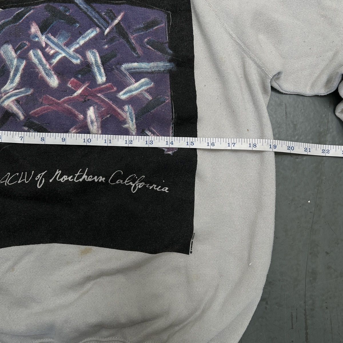Vintage Vintage 80s/90s ACLU of Northern CA “All of Us or None” Size US M / EU 48-50 / 2 - 5 Thumbnail