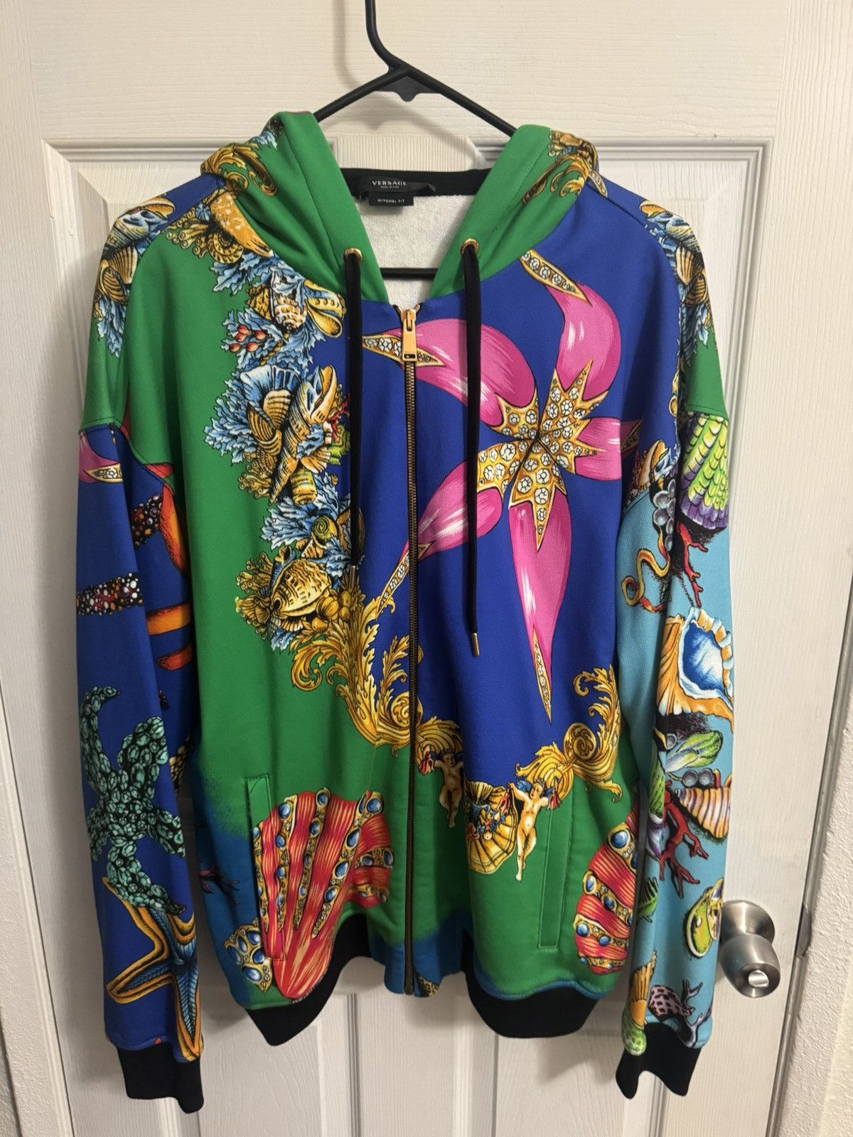 Versace Versace tresor de a Mer zipped hoodie Size US M / EU 48-50 / 2 - 1 Thumbnail