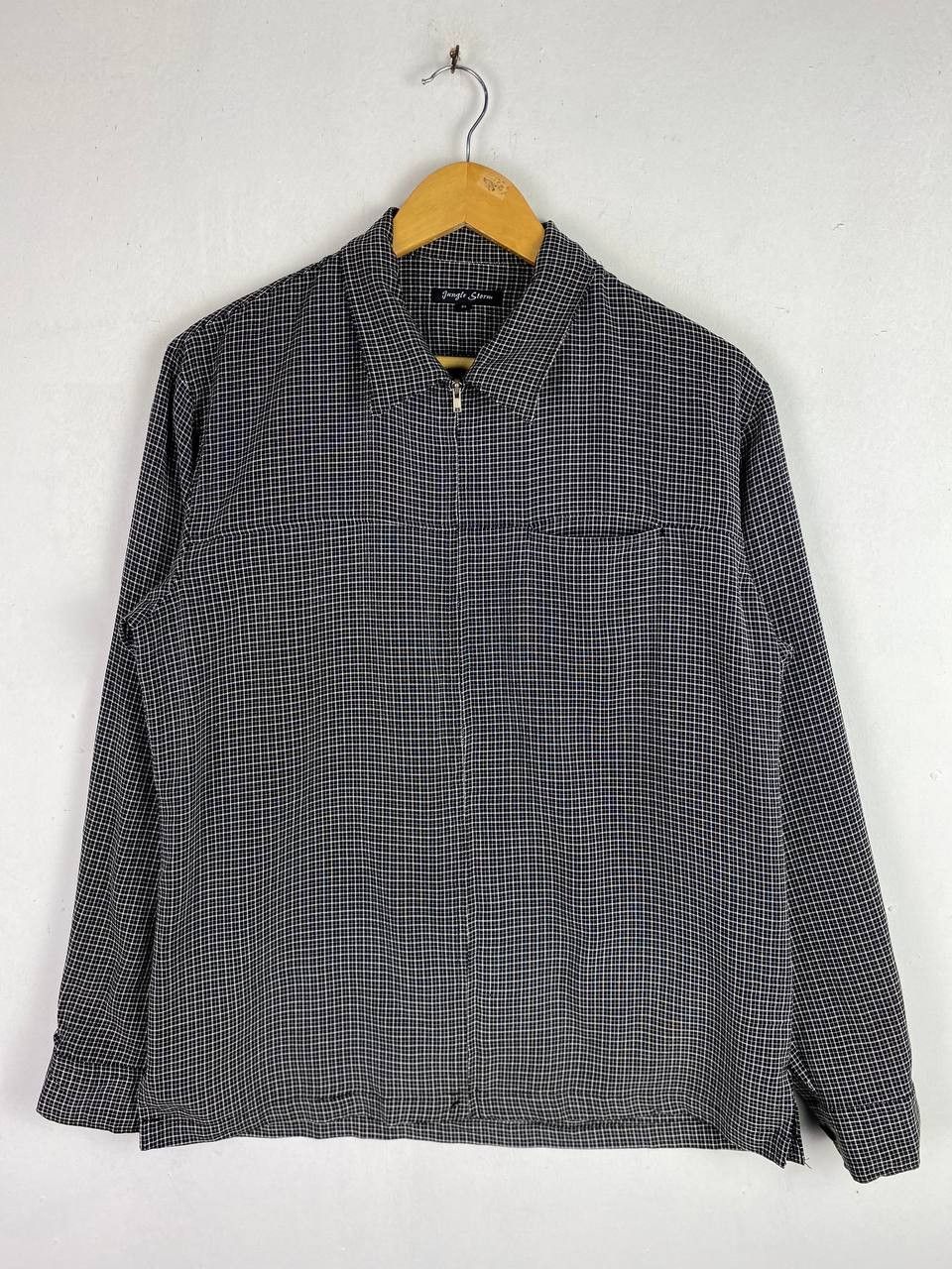 Japanese Brand japanese brand thin checkered jacket nice design Size US M / EU 48-50 / 2 - 1 Thumbnail