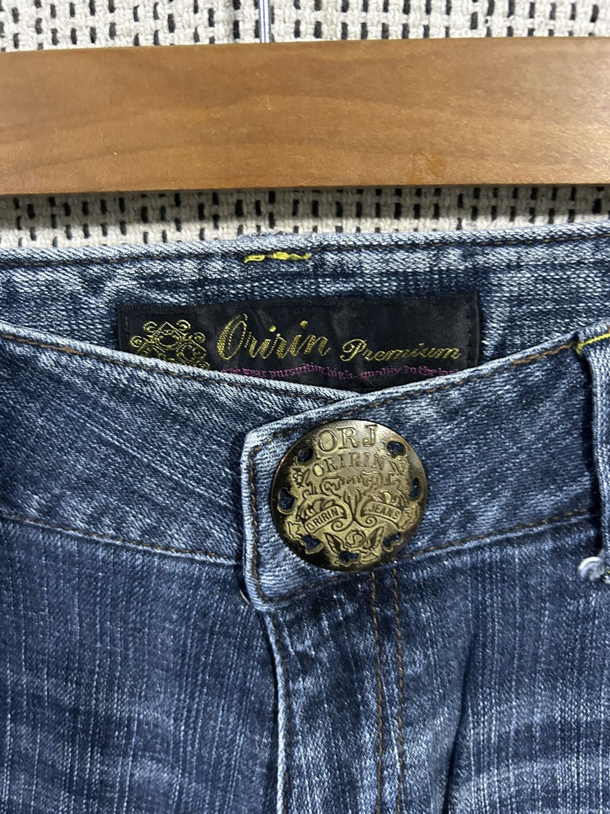 Seditionaries Oririn jean flared denim rare pattern Size US 30 / EU 46 - 3 Thumbnail