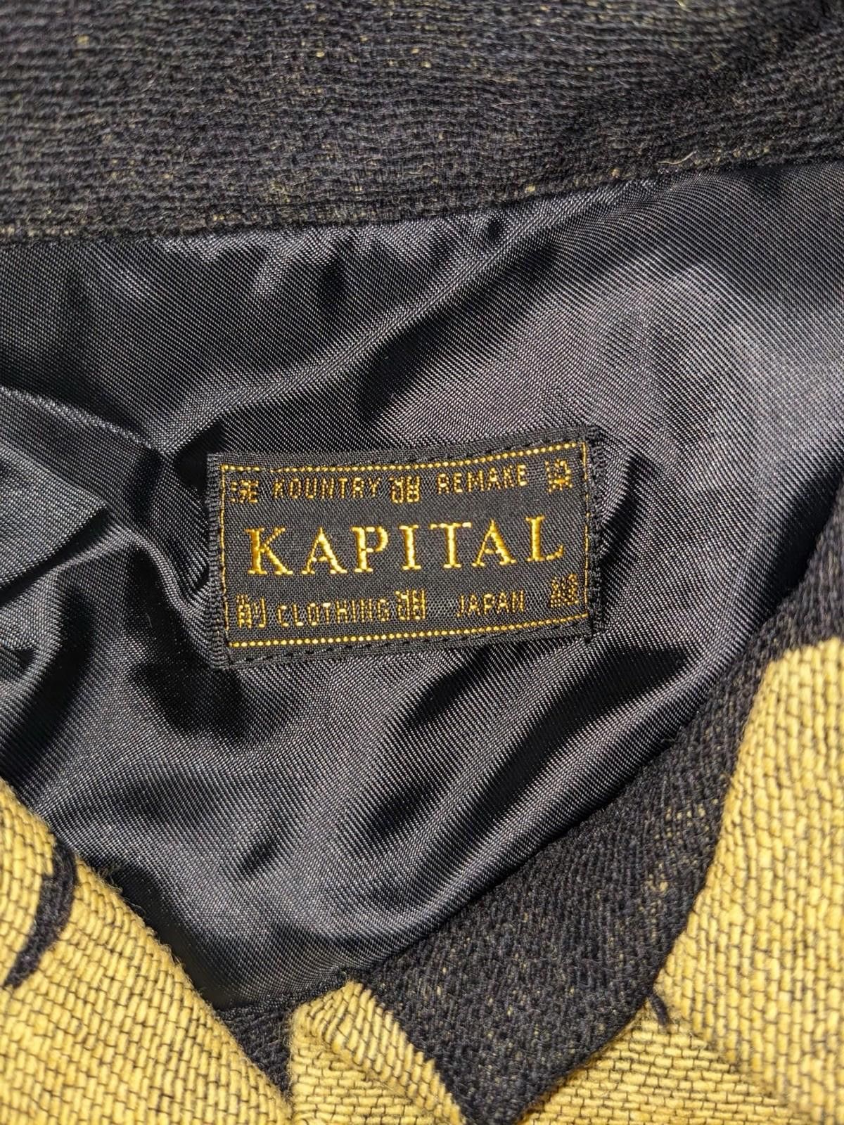 Kapital Kapital Buttons Smiley Button Up Jacket Black Size 3 Size US L / EU 52-54 / 3 - 6 Thumbnail