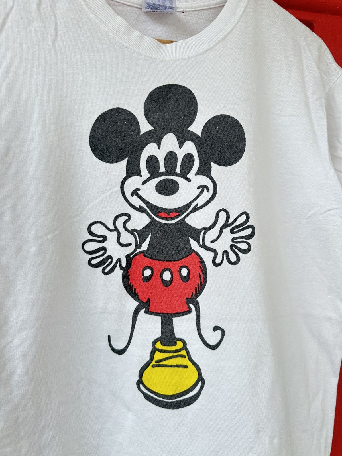 Vintage Vintage 90s Mickey Mouse Vivienne Westwood Doll Tee Size US M / EU 48-50 / 2 - 2 Thumbnail