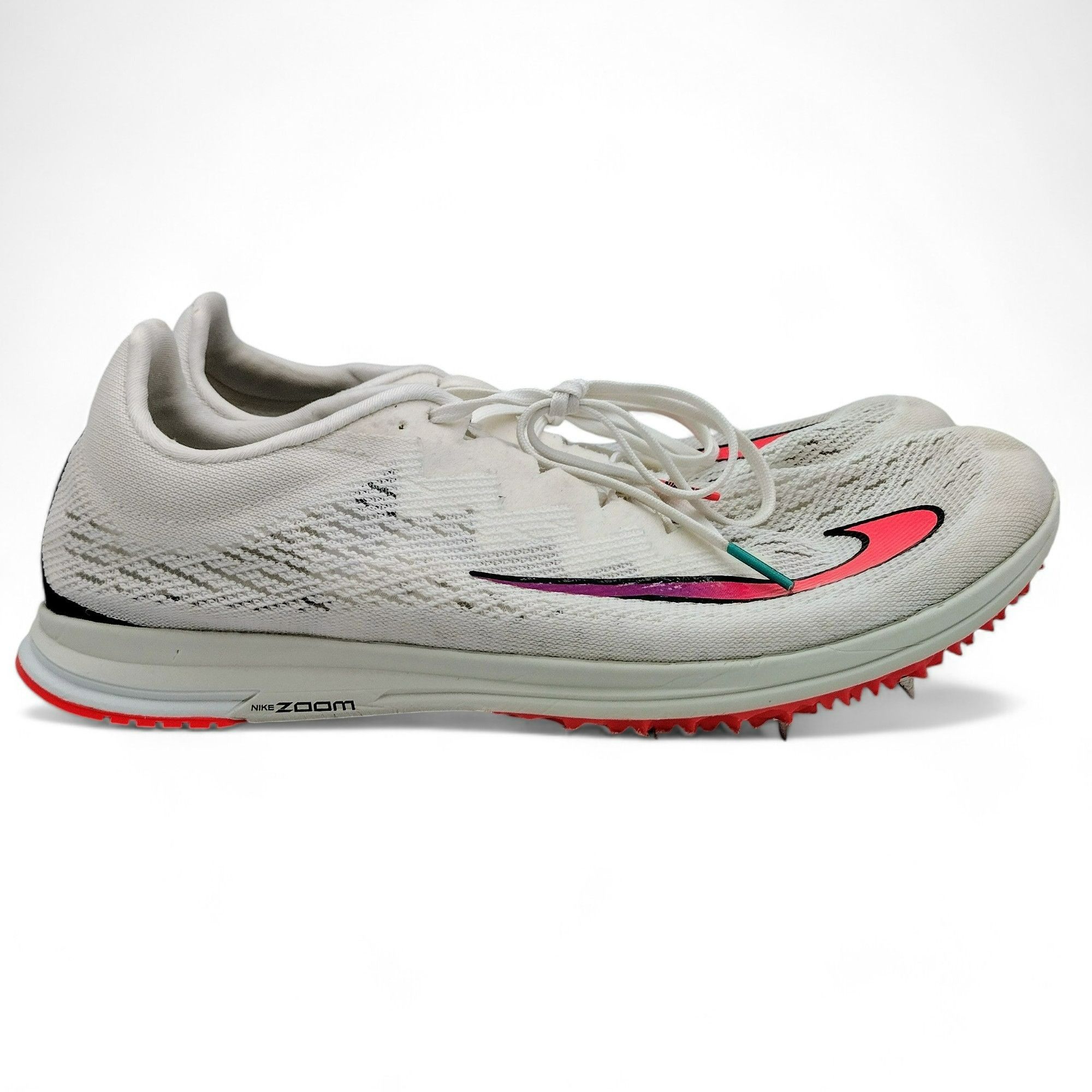 Nike Nike Air Zoom Streak LT 4 Spikes Flat White Ombre Cleats Size US 10.5 / EU 43-44 - 3 Thumbnail