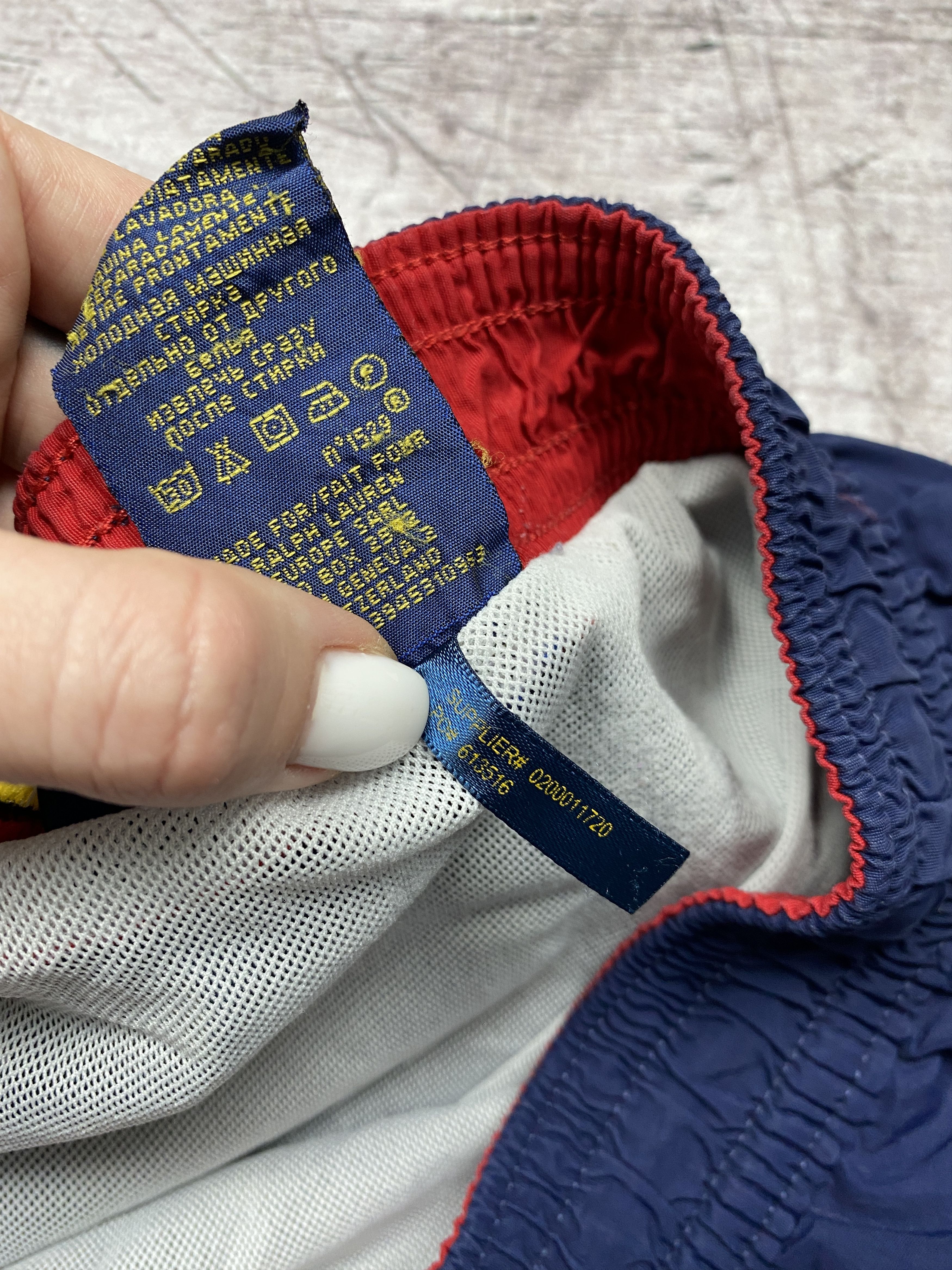 Polo Ralph Lauren × Vintage Polo Ralph Lauren Vintage Mens Nylon Shorts Size US 32 / EU 48 - 8 Thumbnail