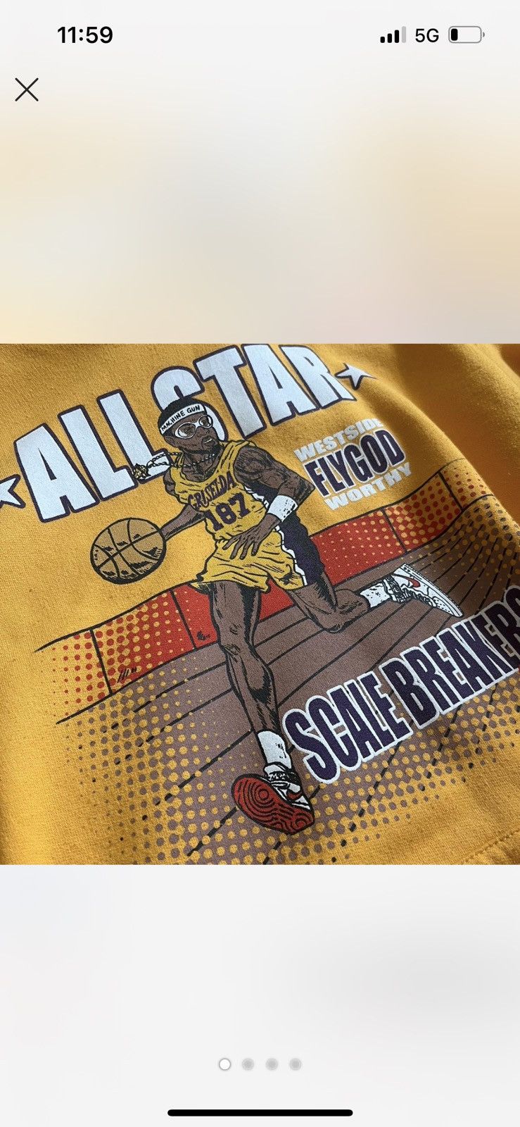 Champion Griselda Westside Gunn Scale Breakers gold hoodie medium Size US M / EU 48-50 / 2 - 1 Thumbnail