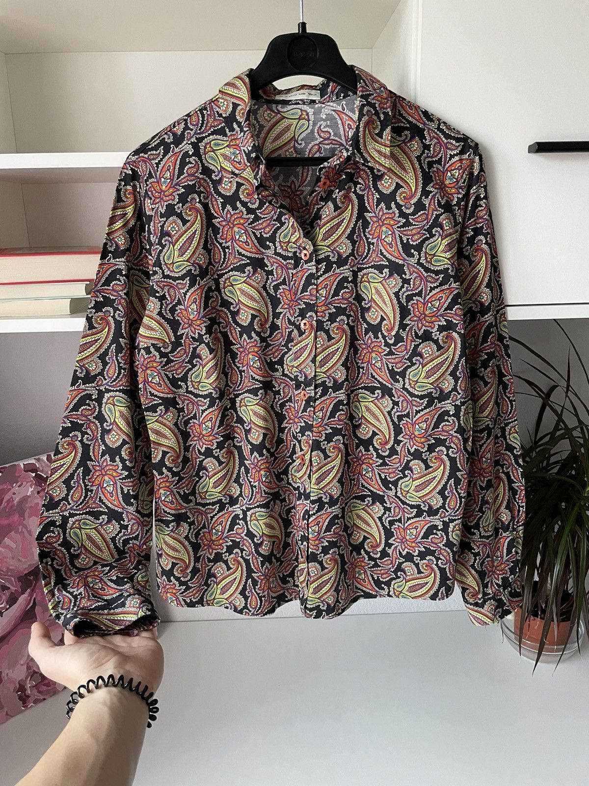 Etro Etro Vintage Over Printed Shirt Button Up Floral Size XL / US 12-14 / IT 48-50 - 3 Thumbnail