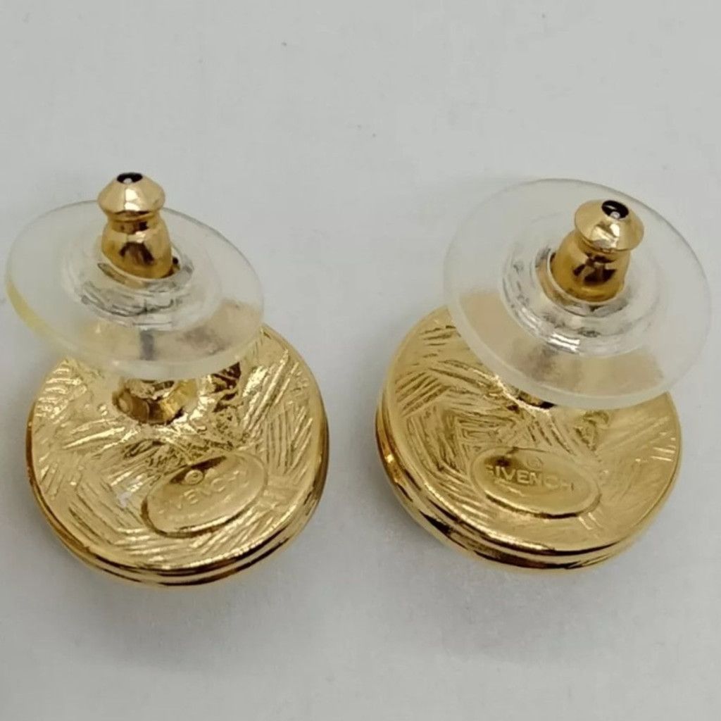 Givenchy GIVENCHY pierced gold and pearl earrings Size ONE SIZE - 6 Thumbnail