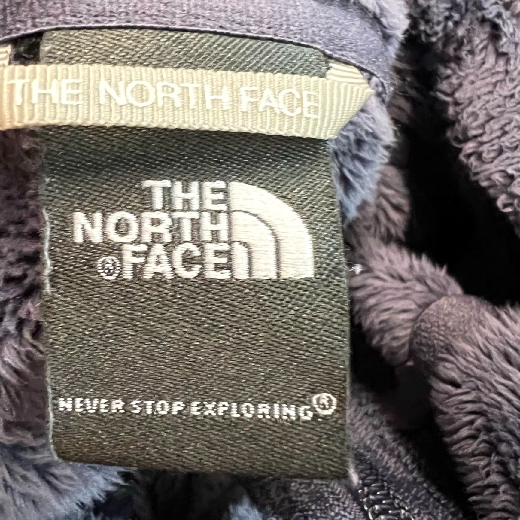 The North Face VINTAGE The North Face Morningside Full Zip Fleece Jacket Women's Medium Gray Purple Size M / US 6-8 / IT 42-44 - 5 Thumbnail