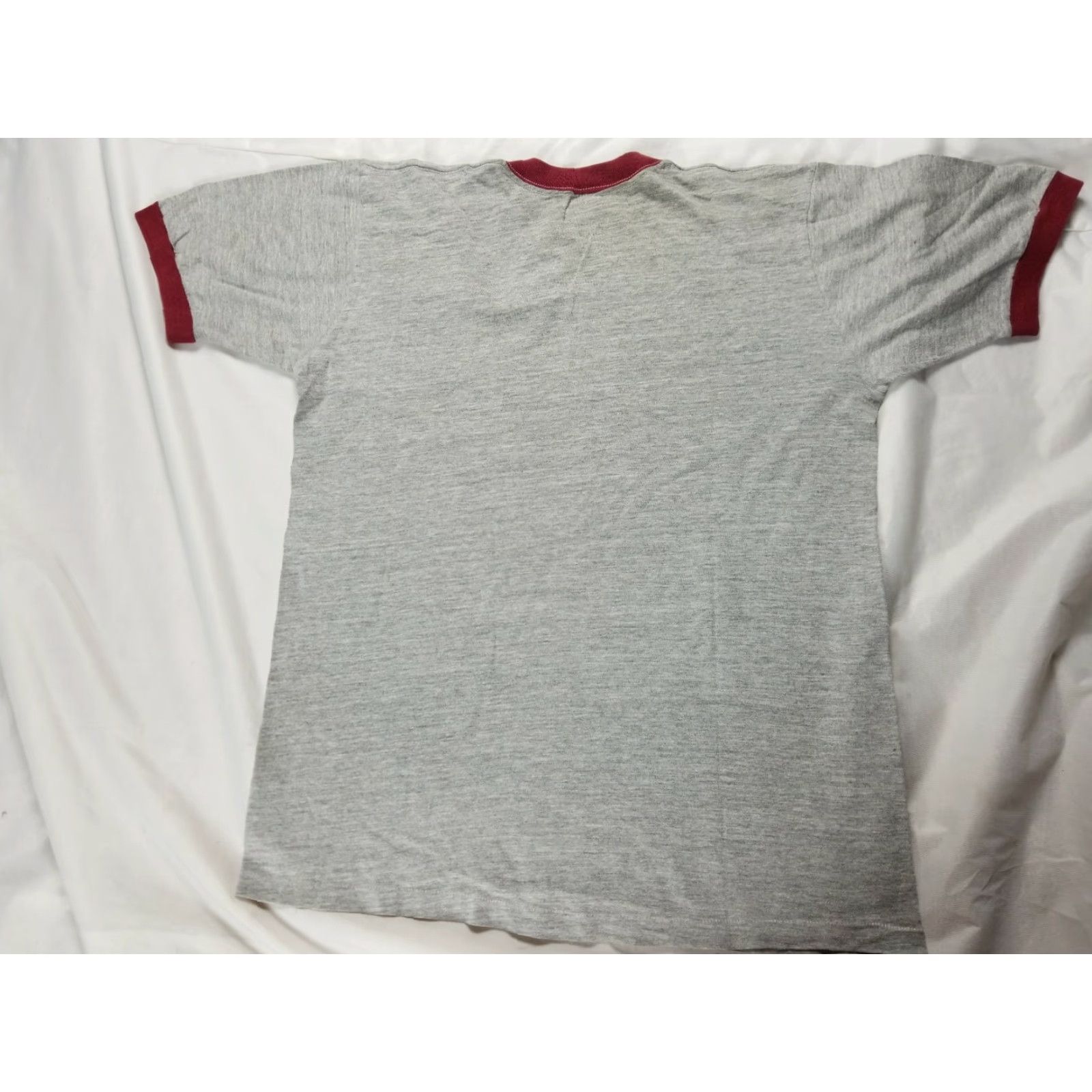 Vintage VINTAGE HIGH LIFE SKI CLUB VERMONT Ringer Heathered Towncraft Large 60S 70S Mens Brown Short Sleeve Polycotton Tee Size ONE SIZE - 6 Thumbnail
