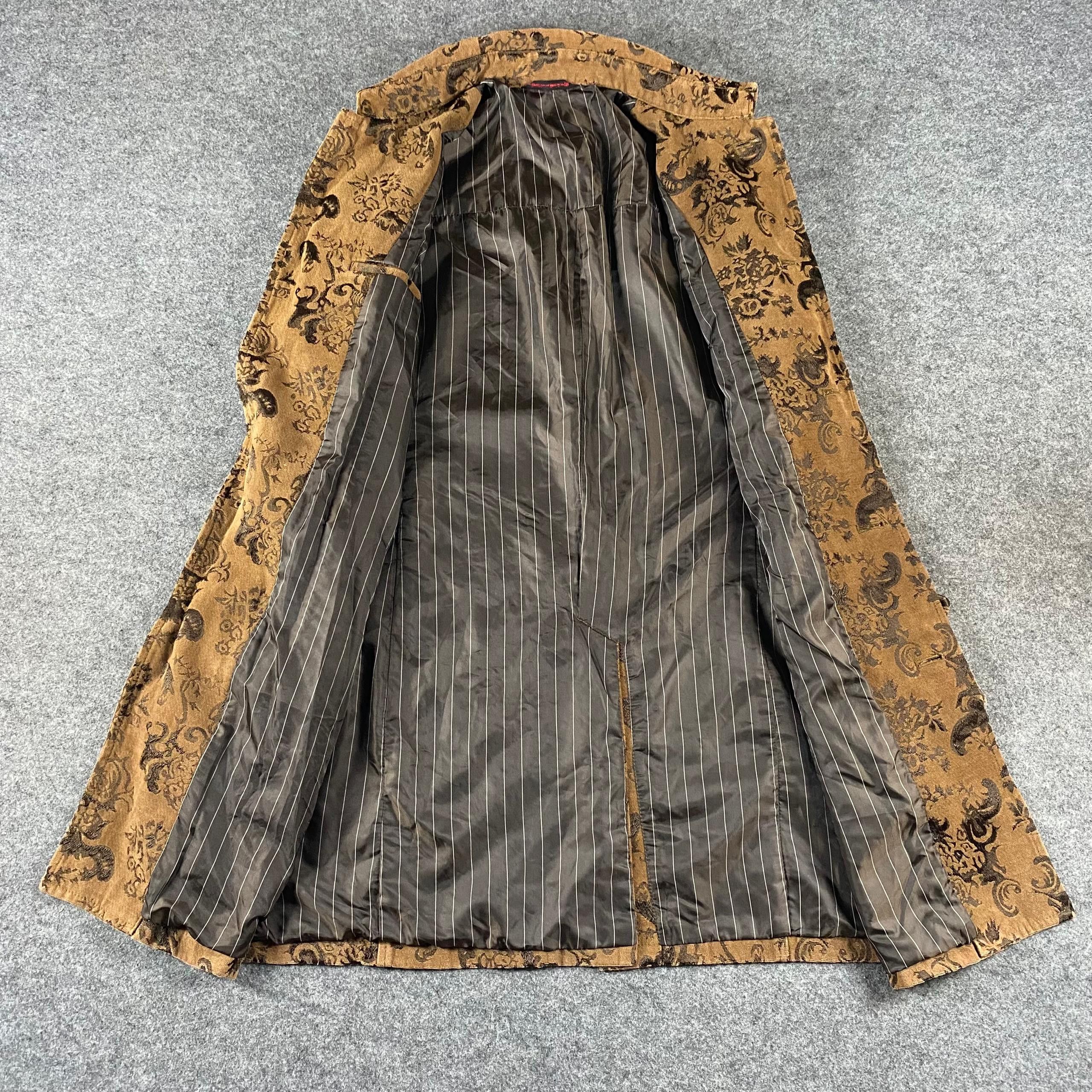 If Six Was Nine Vintage Custom Custure Long Jacket Size M / US 6-8 / IT 42-44 - 6 Thumbnail