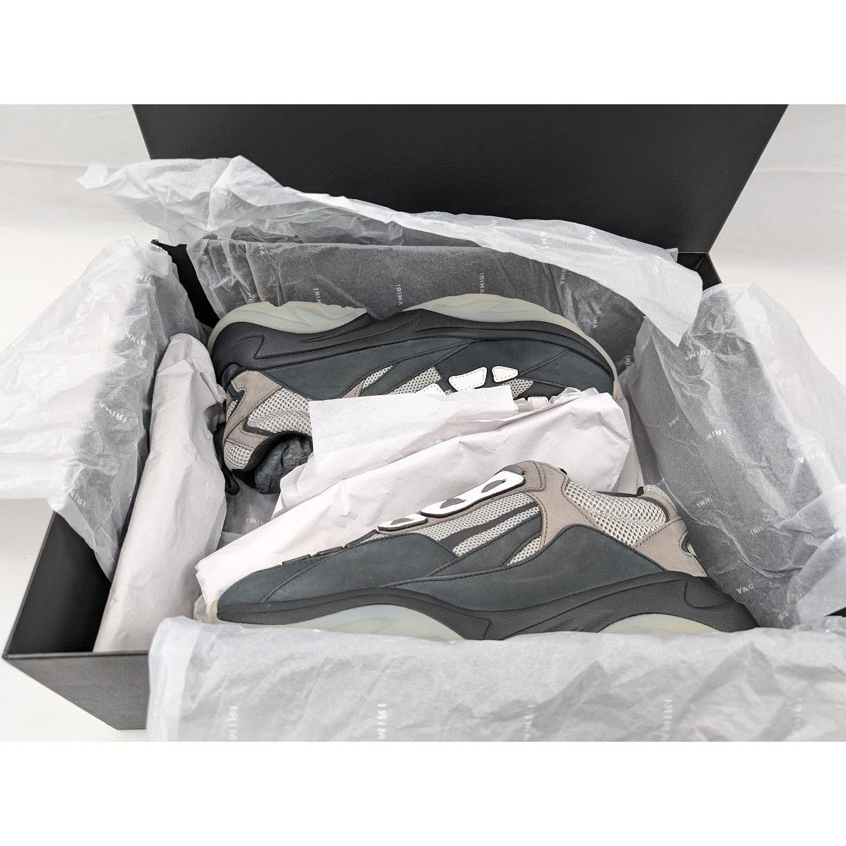Amiri o1rshd1 Q:2 / Bone Runners in Black/Grey Size US 8 / EU 41 - 22 Thumbnail